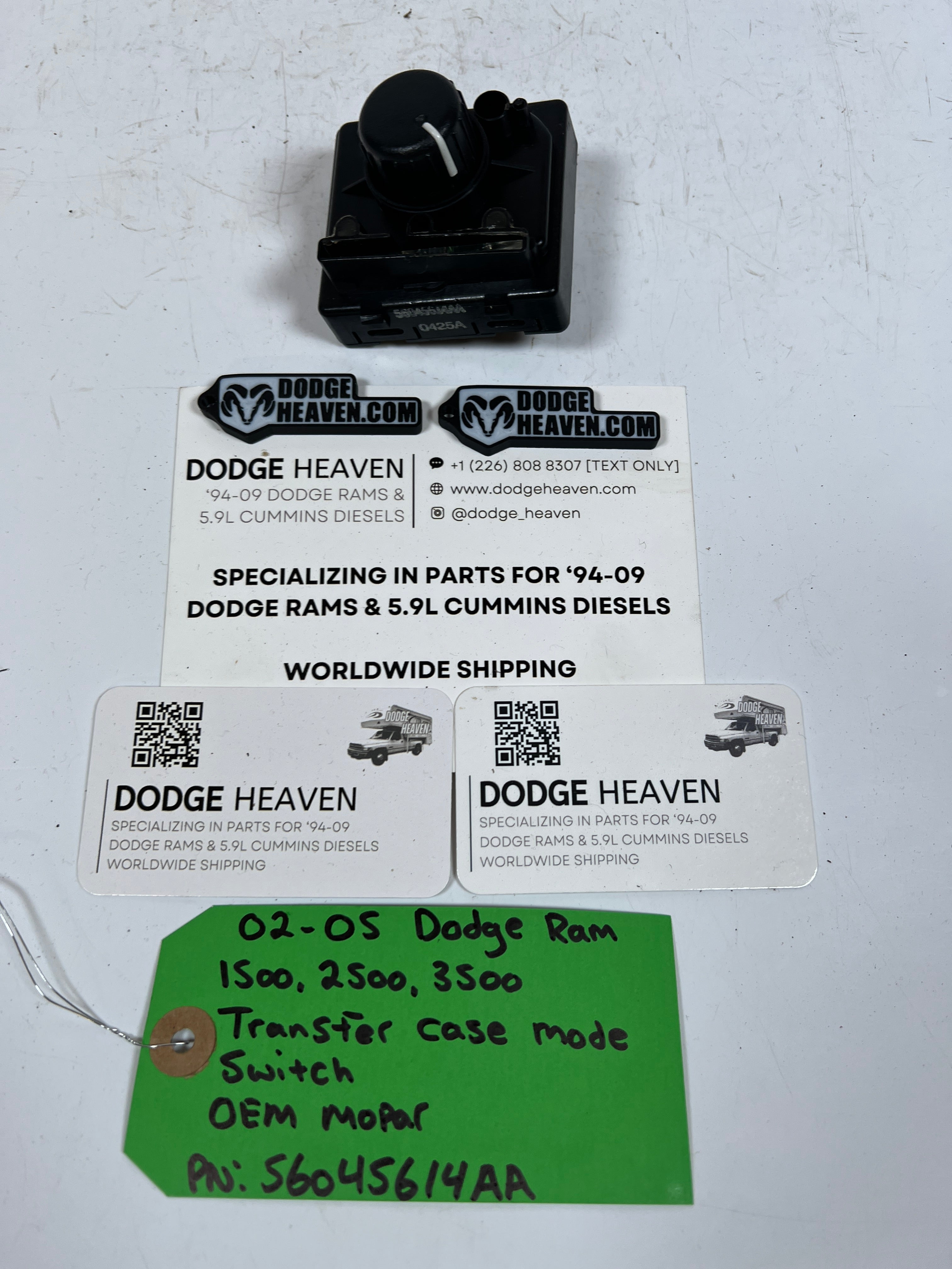 2002-2005 Dodge Ram 1500-3500 Transfer Case Mode Switch