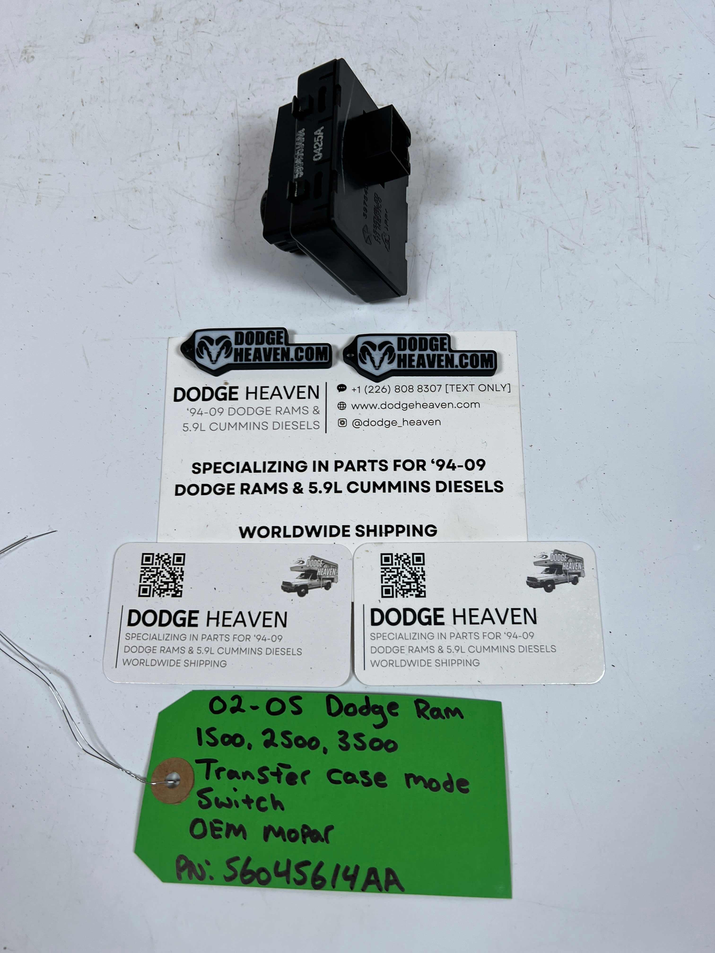 2002-2005 Dodge Ram 1500-3500 Transfer Case Mode Switch