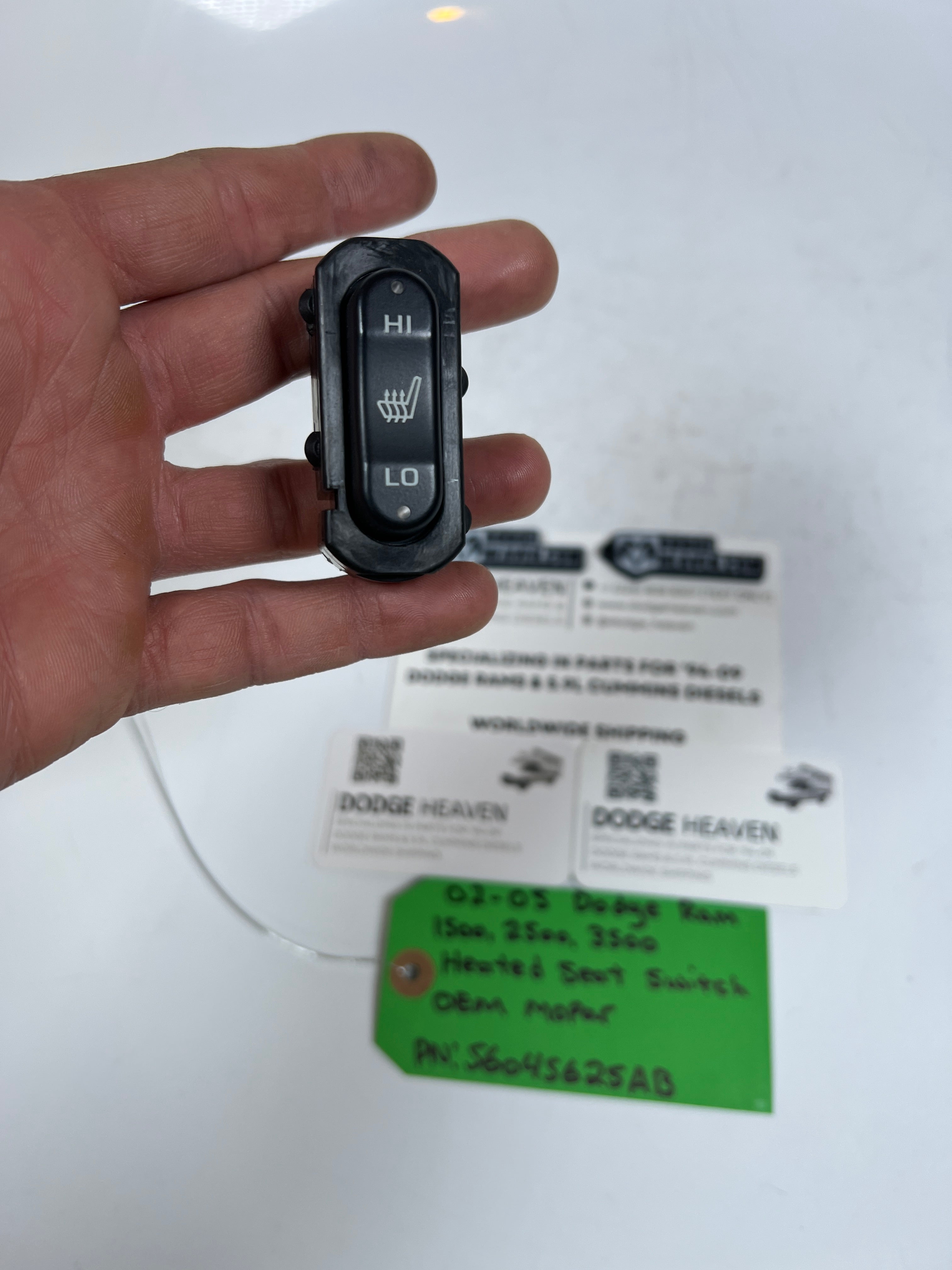 2002-2005 Dodge Ram 1500-3500 Heated Seat Switch