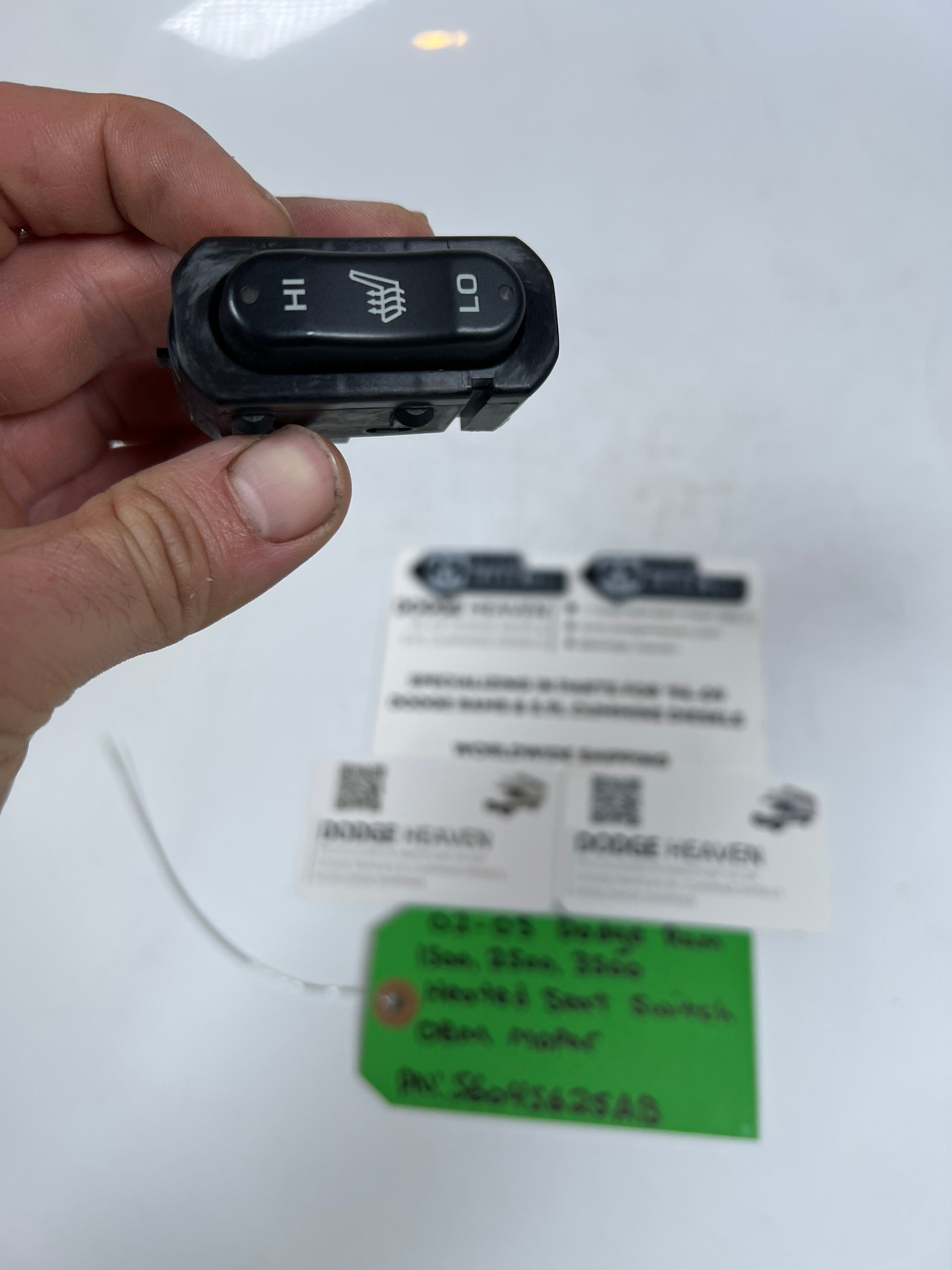 2002-2005 Dodge Ram 1500-3500 Heated Seat Switch
