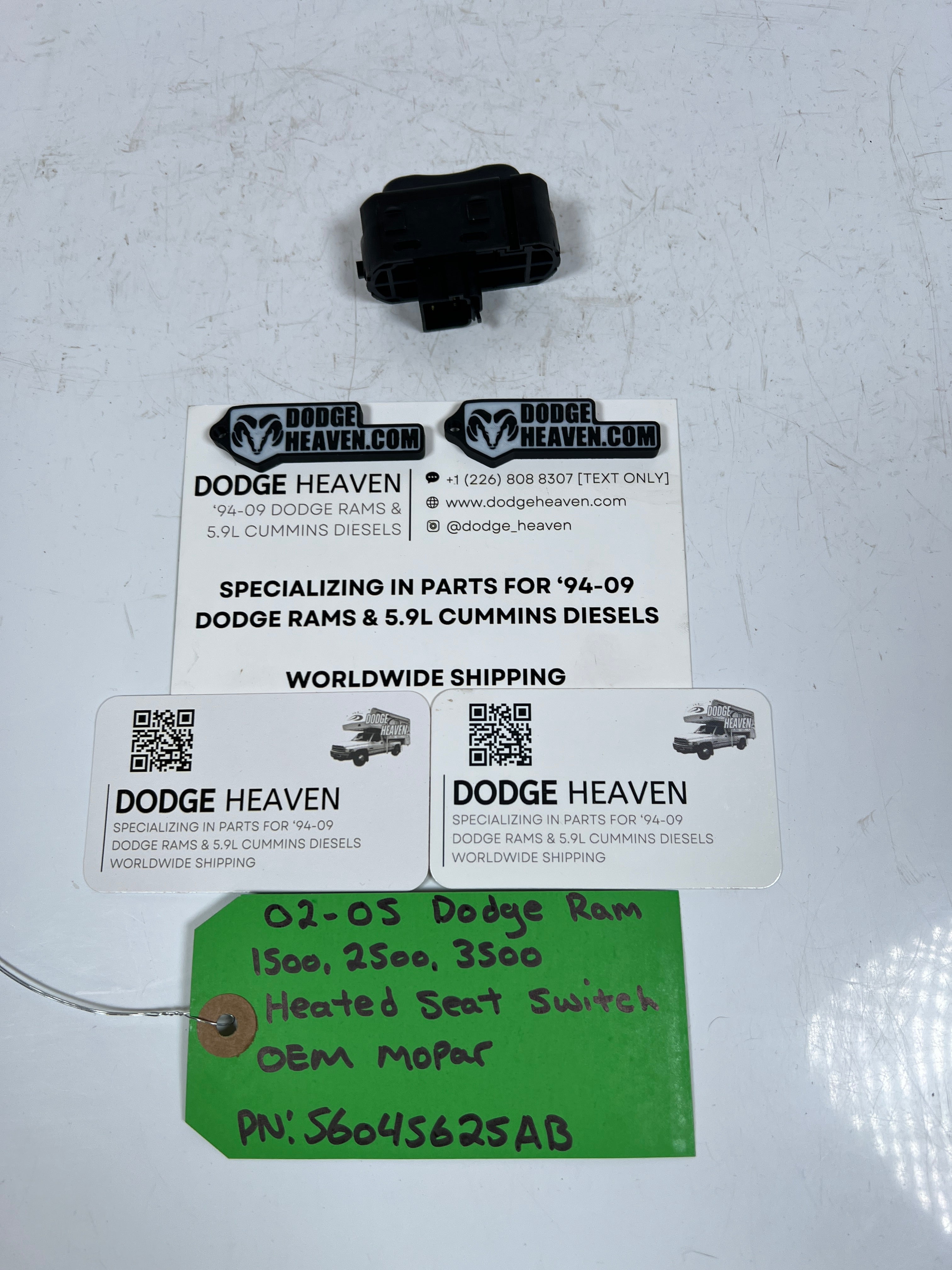 2002-2005 Dodge Ram 1500-3500 Heated Seat Switch