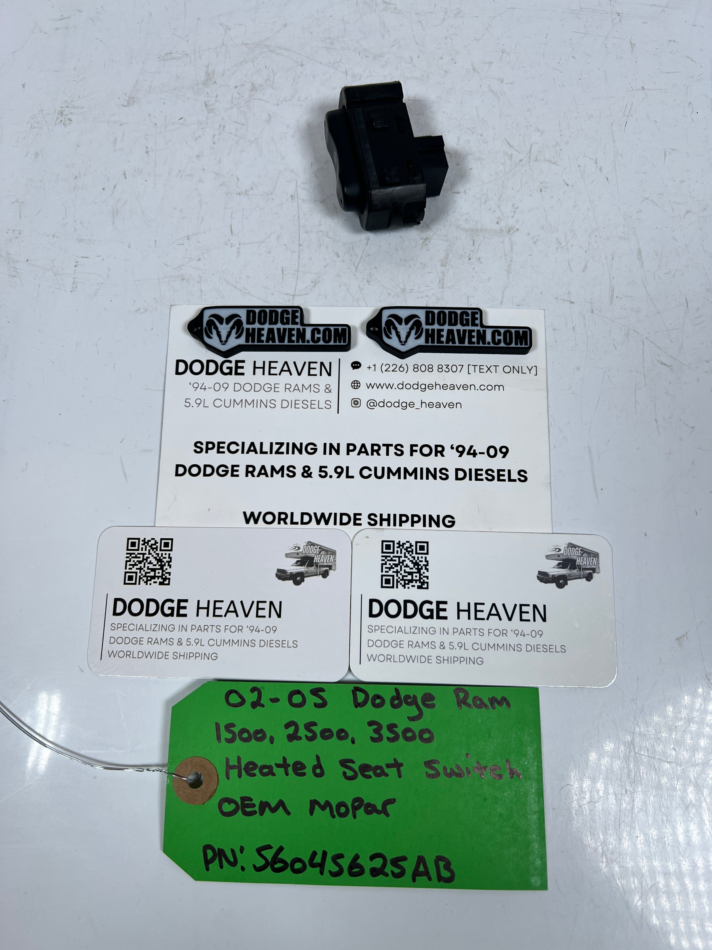 2002-2005 Dodge Ram 1500-3500 Heated Seat Switch
