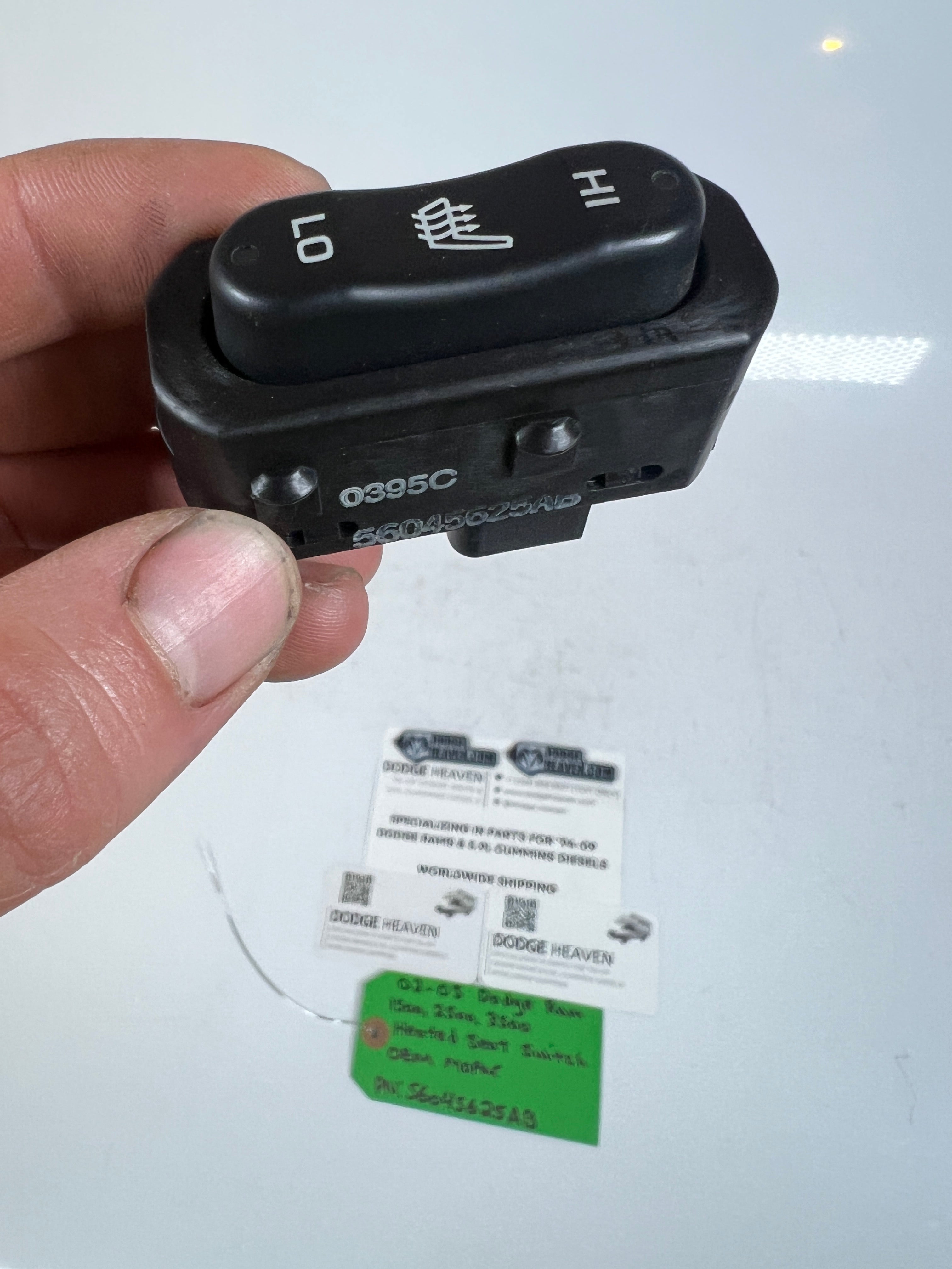 2002-2005 Dodge Ram 1500-3500 Heated Seat Switch