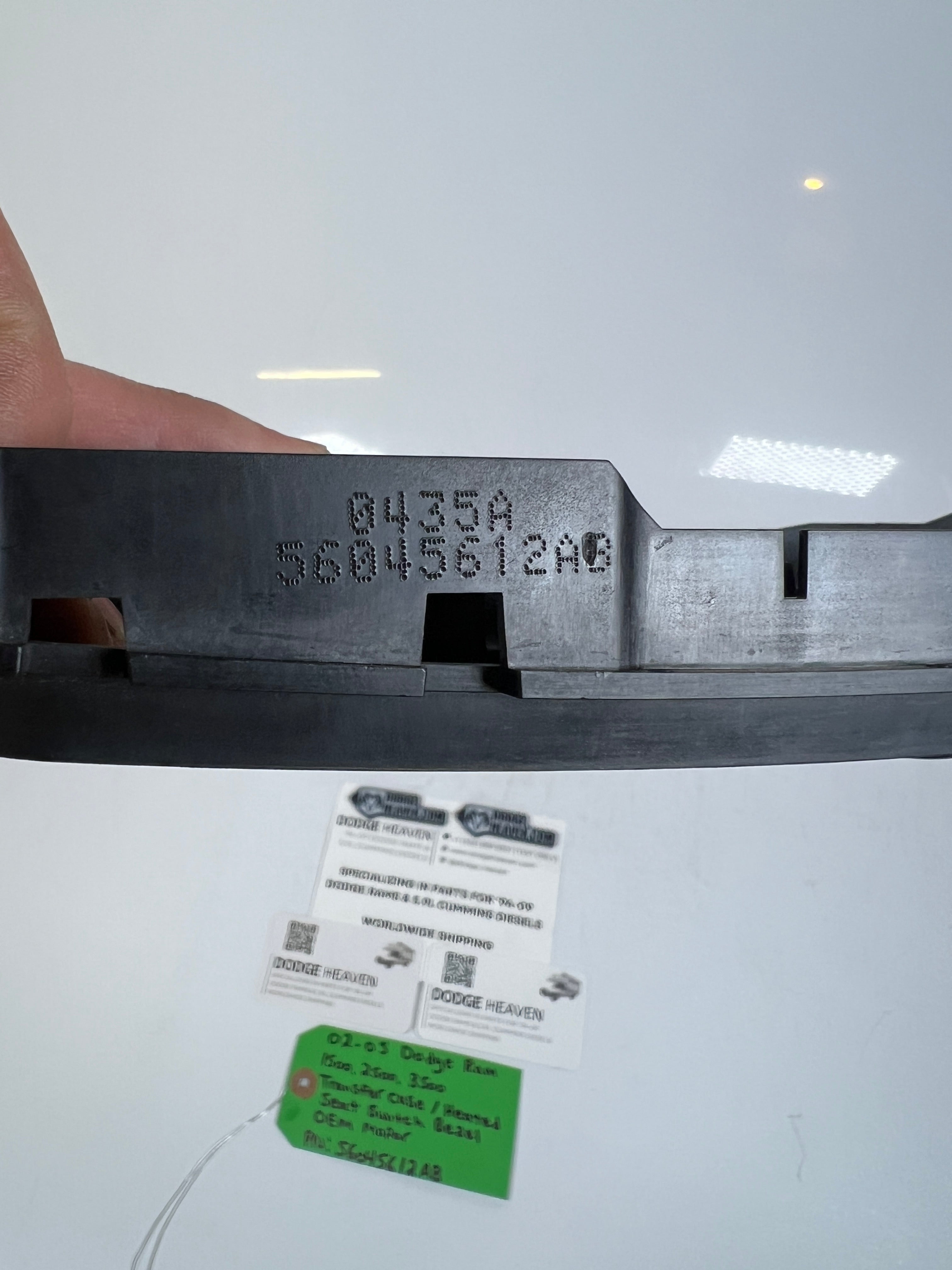 2002-2005 Dodge Ram 1500-3500 Transfer Case Heated Seat Switch Bezel