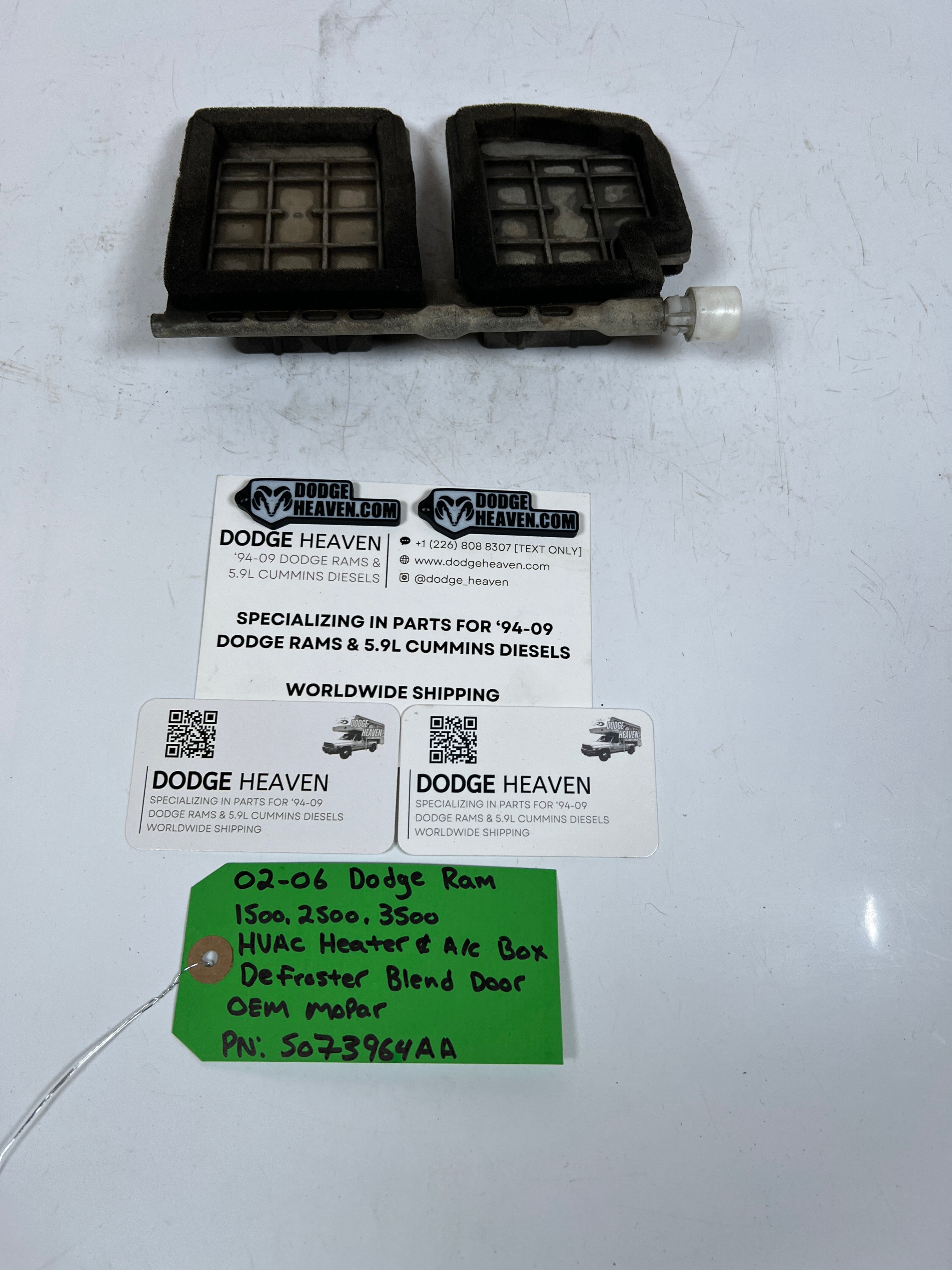 2002-2006 Dodge Ram 1500-3500 HVAC Heater A/C Box Defroster Blend Door