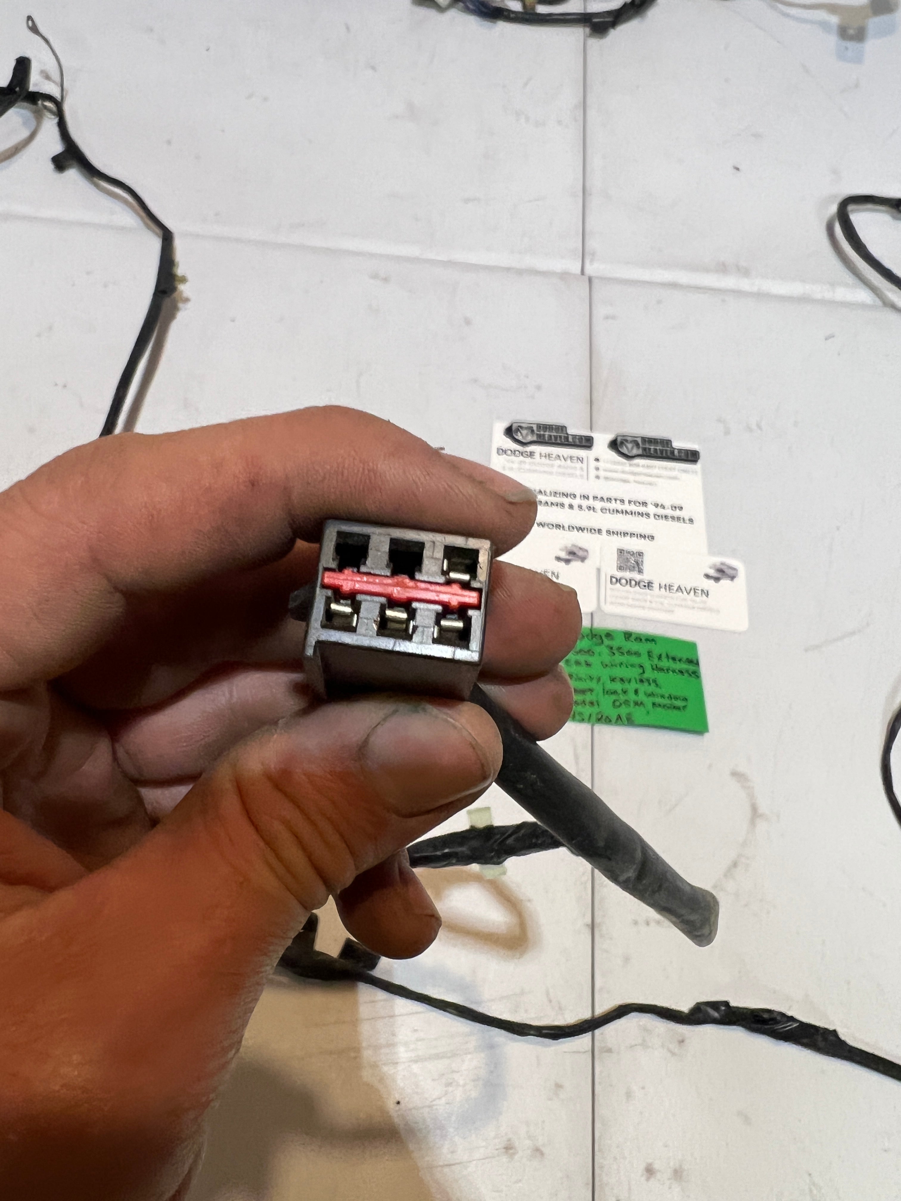 1999-1999 Dodge Ram 1500-3500 Extended Cab Wiring Harness Base
