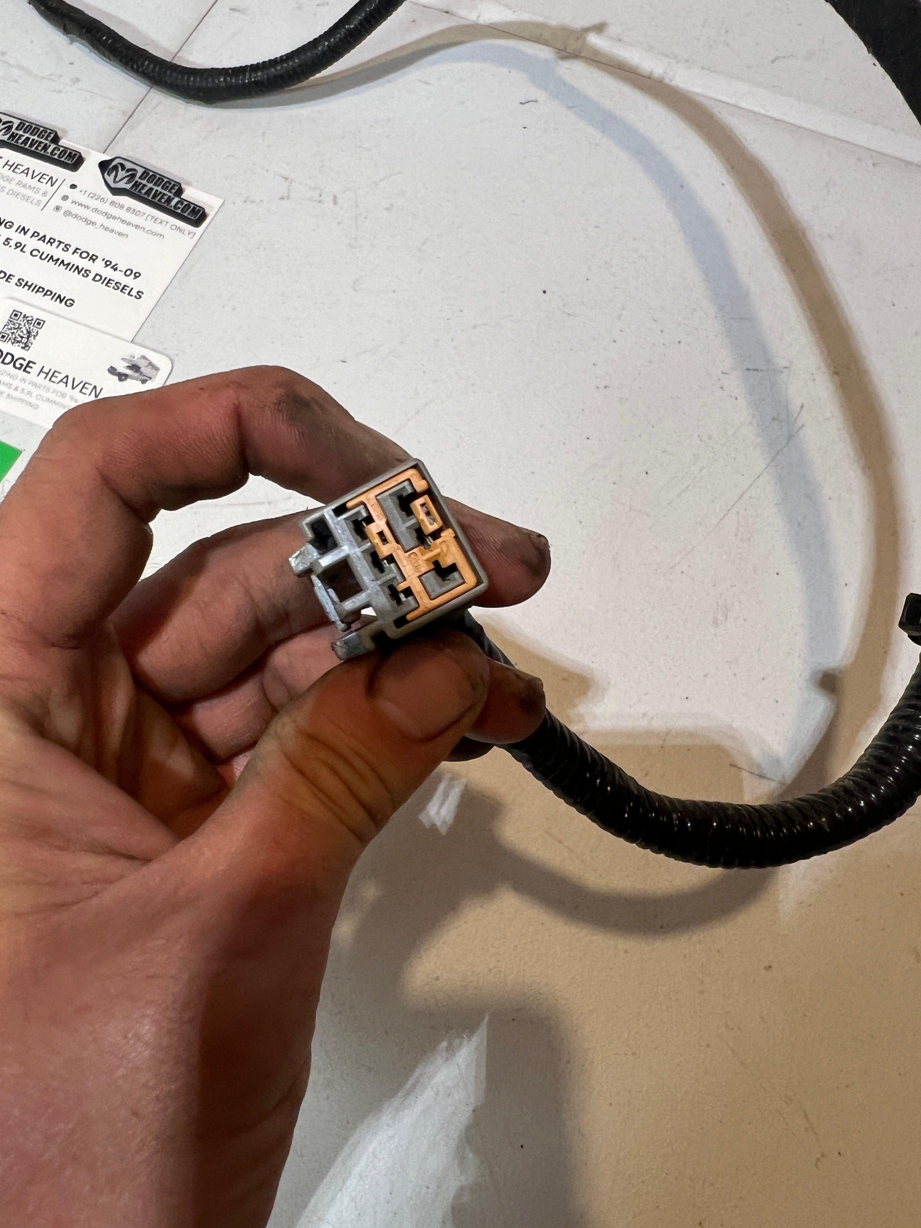 2007-2010 Dodge Ram Front Driver Power Seat Wiring Harness