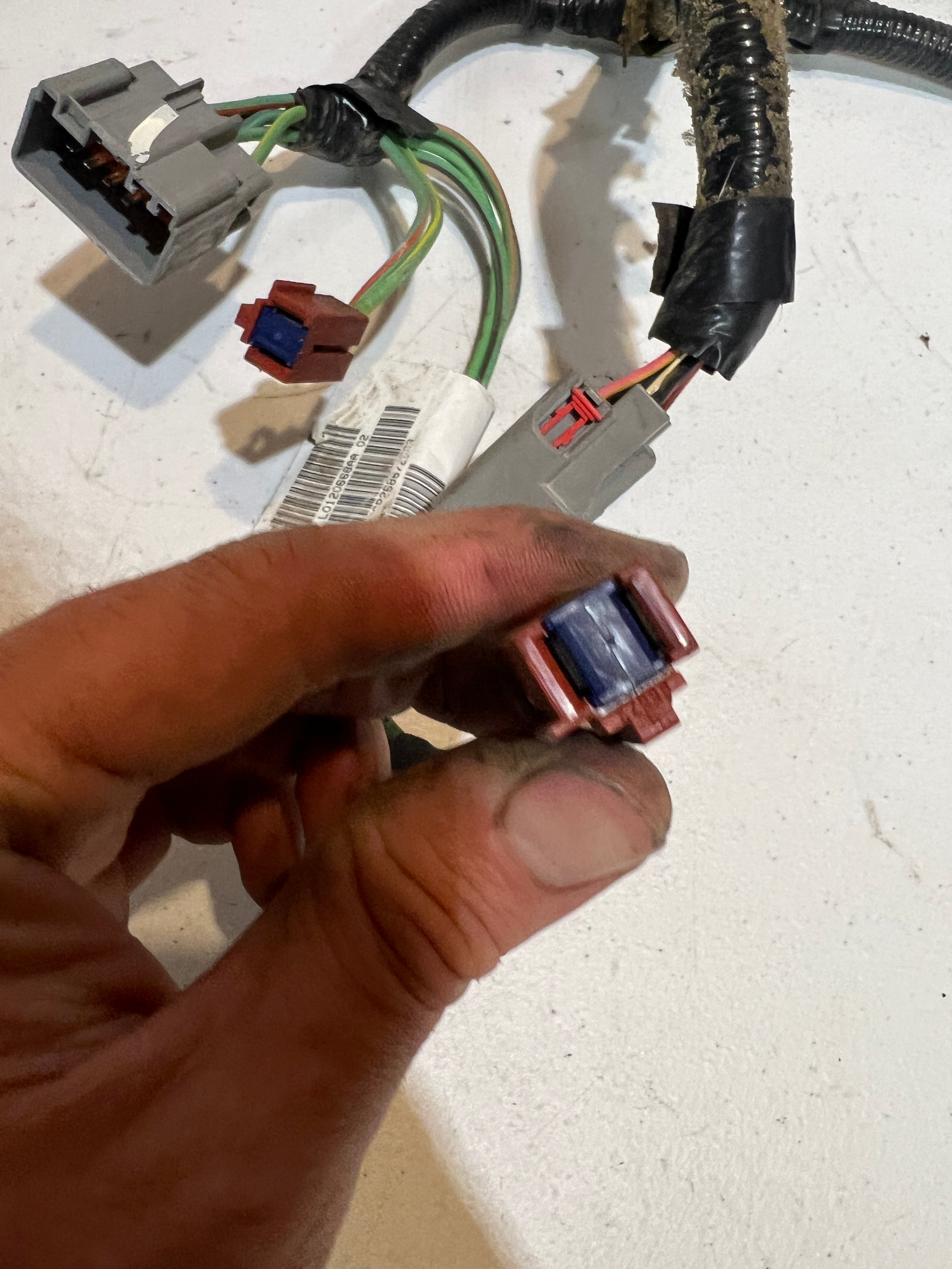 2007-2010 Dodge Ram Front Driver Power Seat Wiring Harness