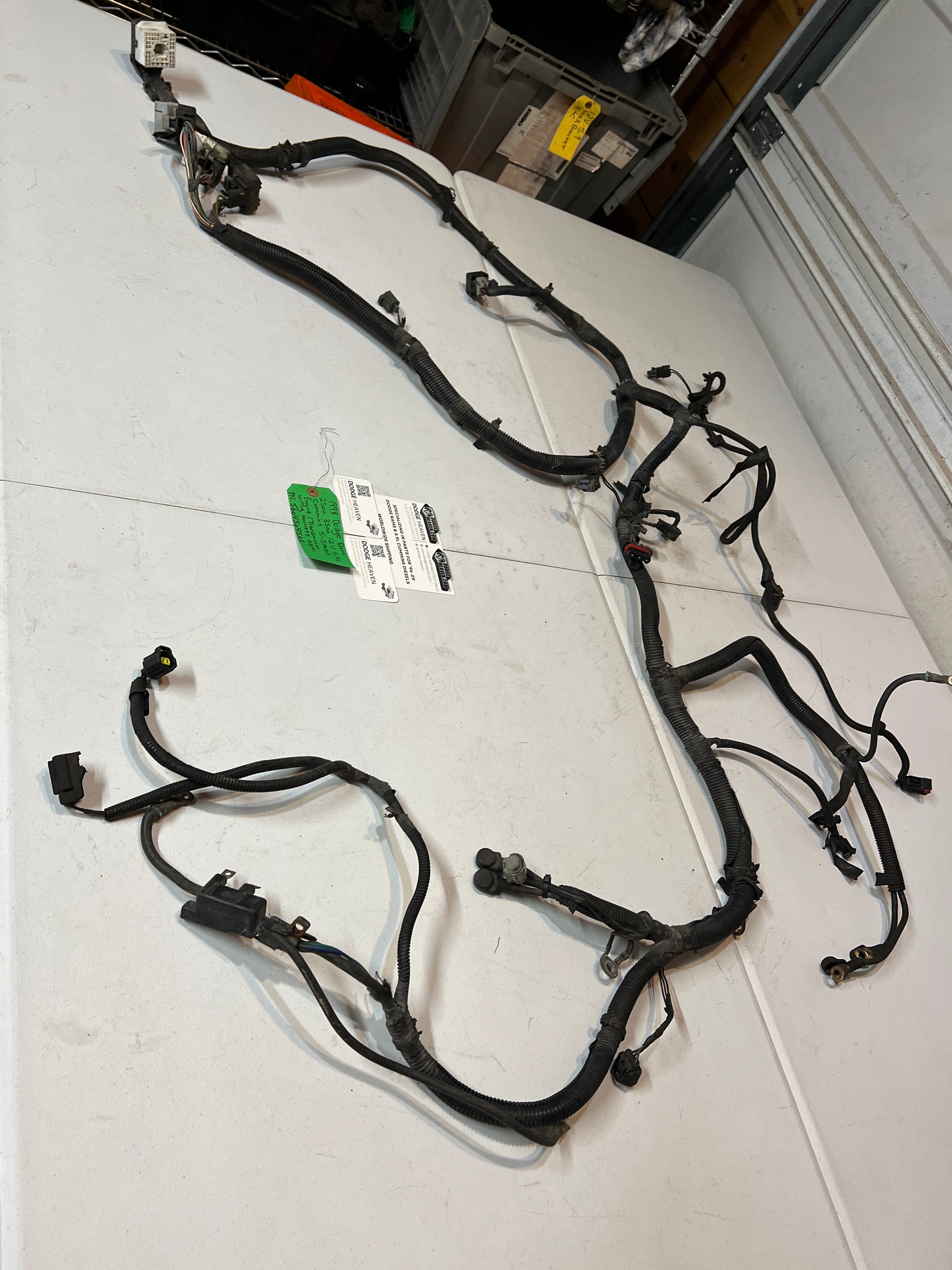 1998-1998 Dodge Ram 12 Valve 5.9L Cummins 5-Speed Engine / Trans Wiring