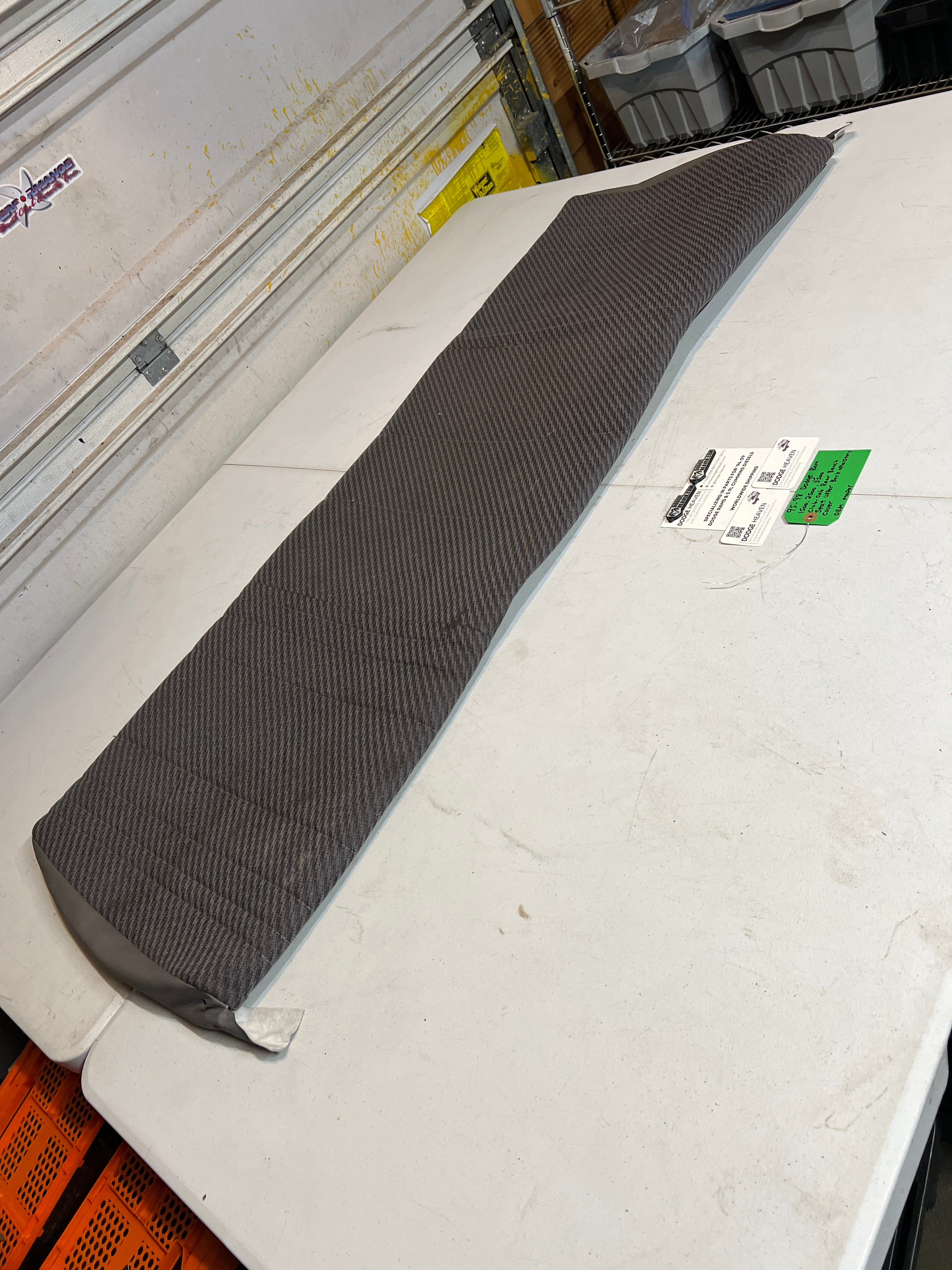 1995-1998 Dodge Ram Club-Cab Rear Bench Seat Back Upholstery Cover
