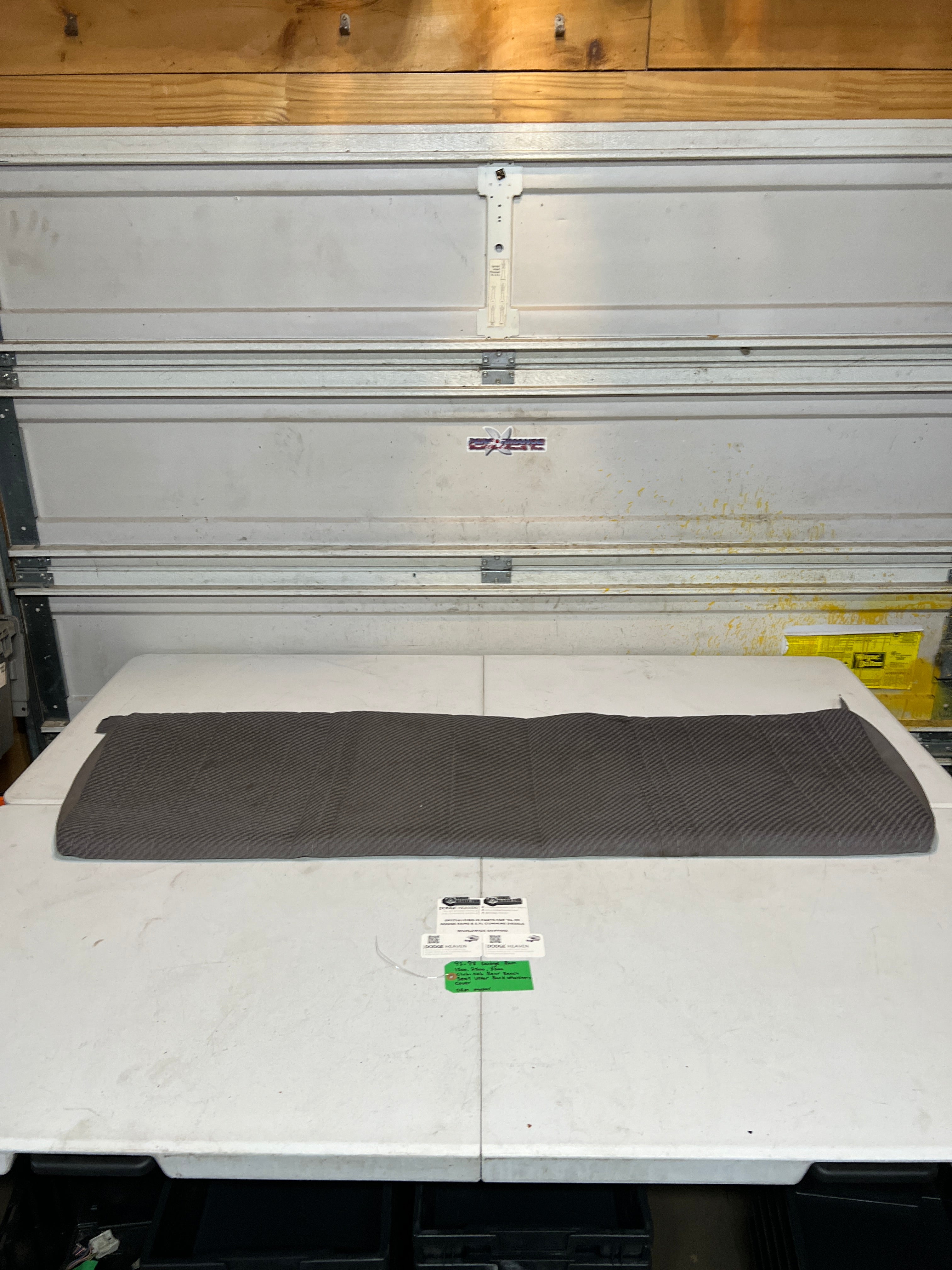 1995-1998 Dodge Ram Club-Cab Rear Bench Seat Back Upholstery Cover