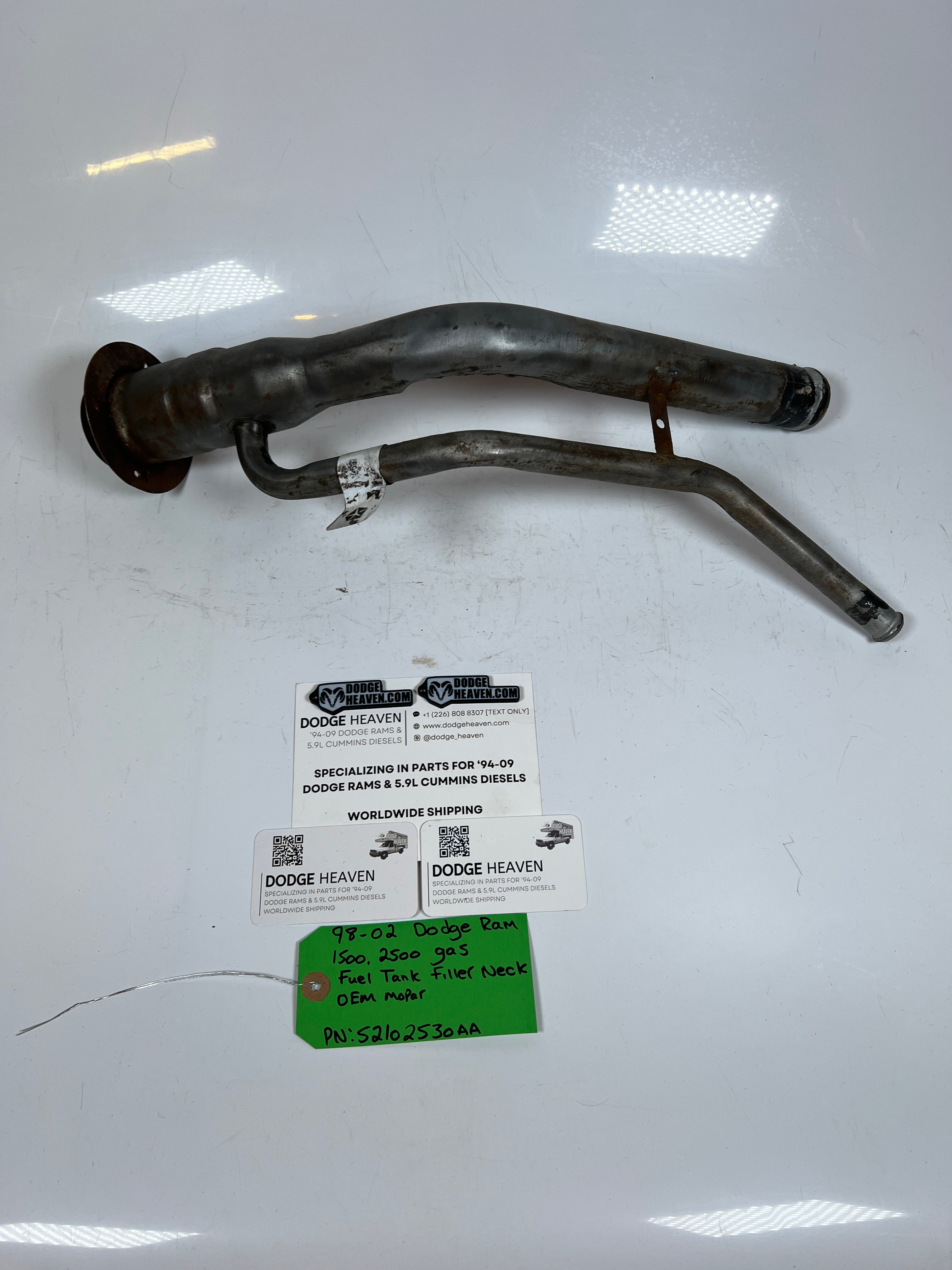 1998-2002 Dodge Ram 1500 2500 Gas Tank Filler Neck