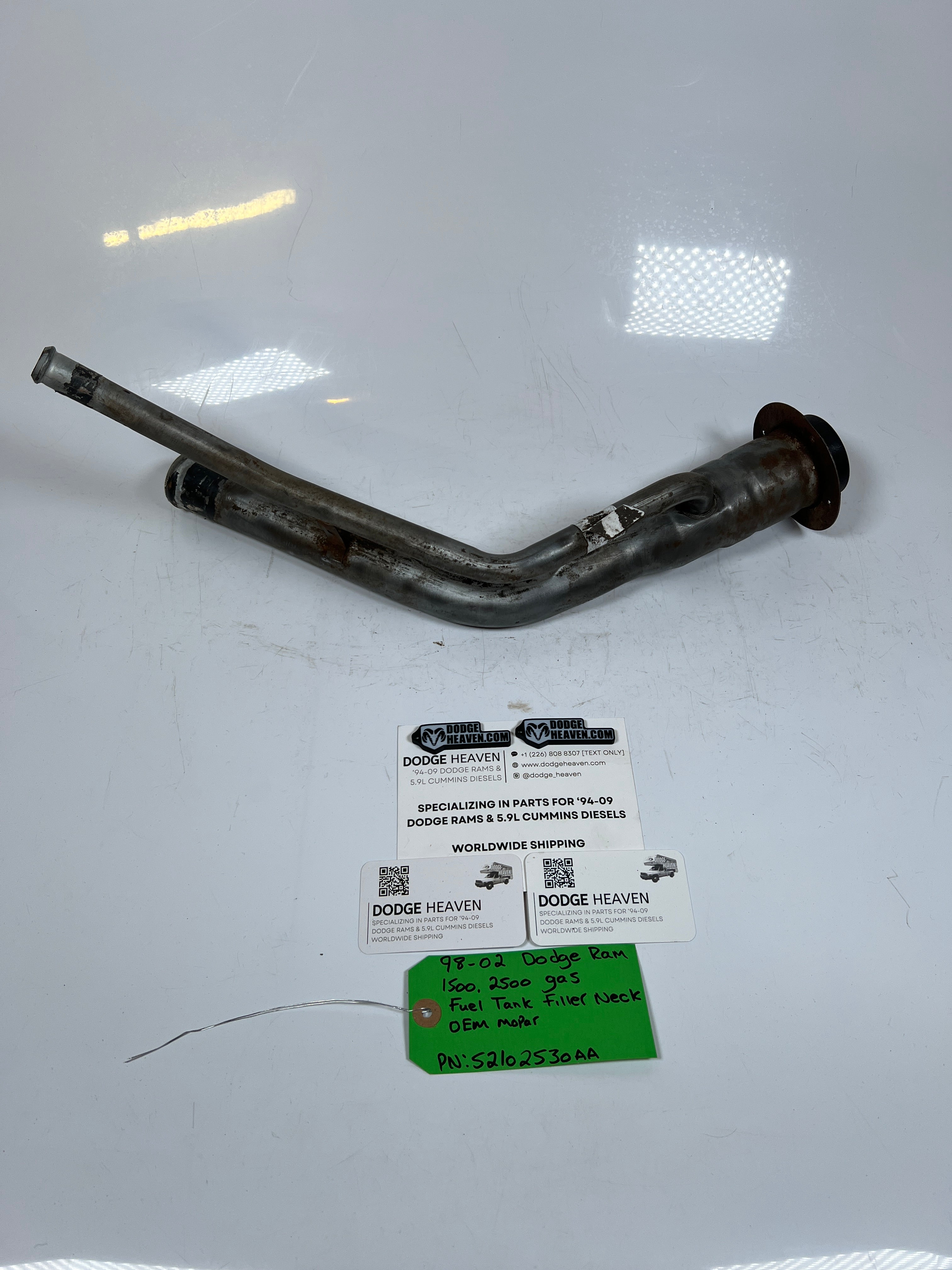 1998-2002 Dodge Ram 1500 2500 Gas Tank Filler Neck