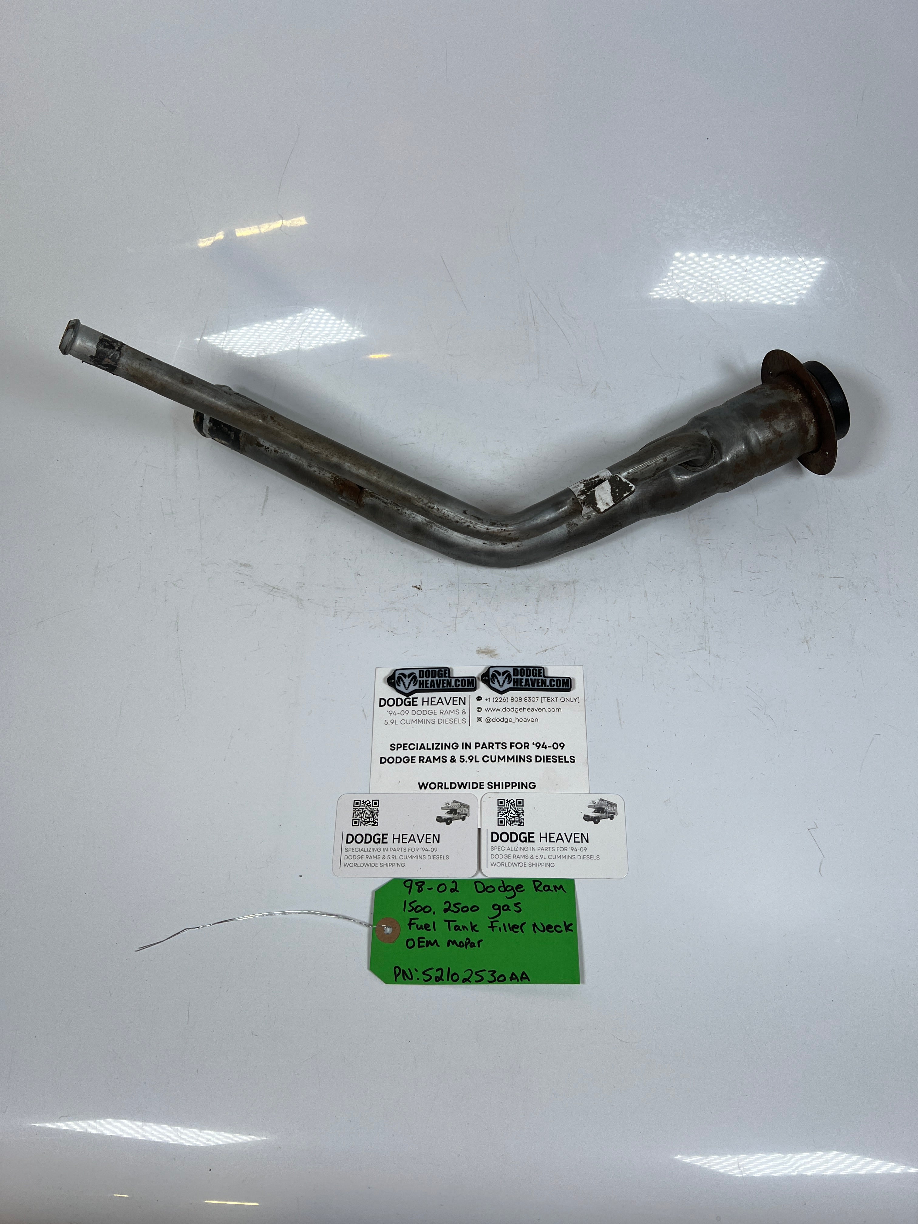 1998-2002 Dodge Ram 1500 2500 Gas Tank Filler Neck