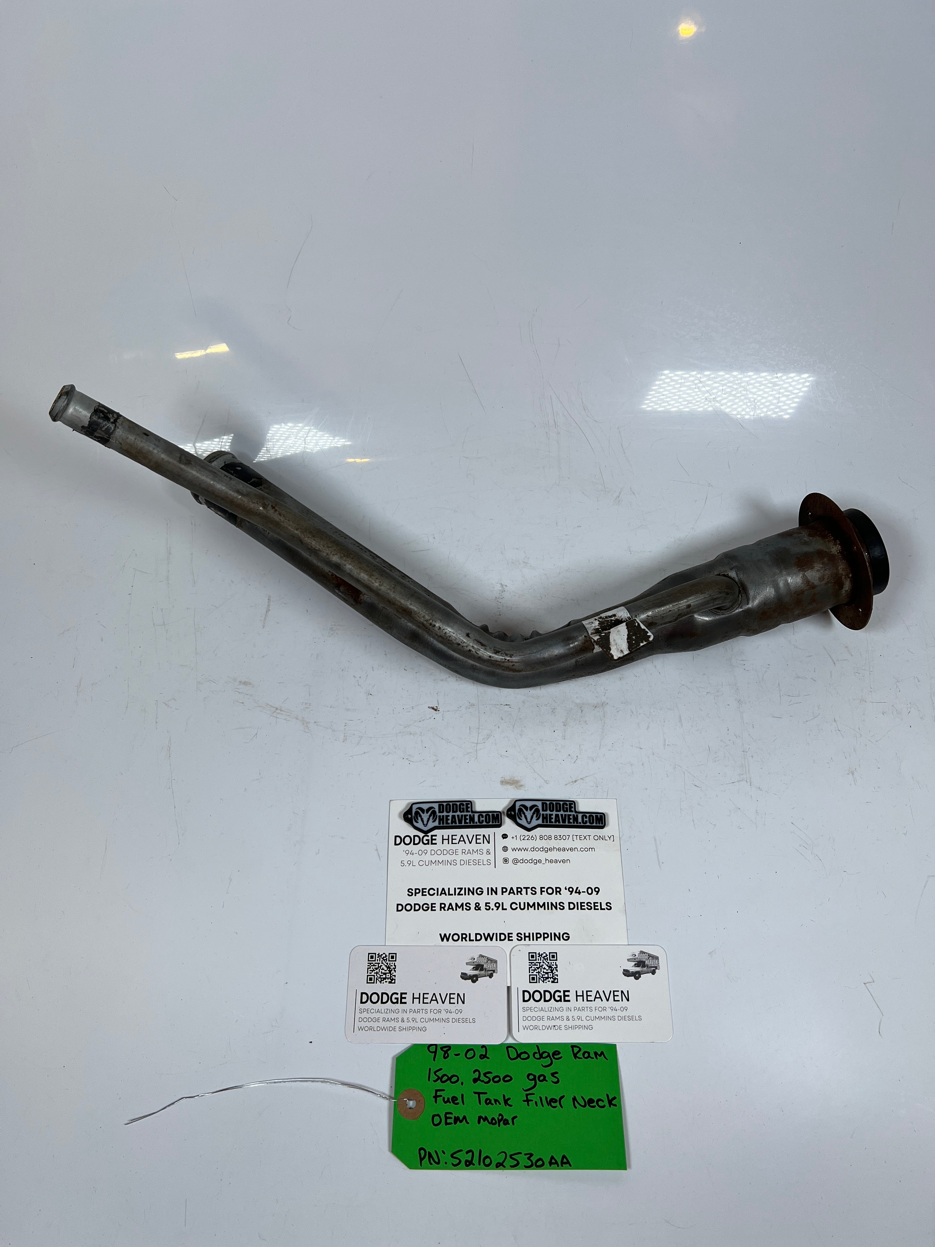 1998-2002 Dodge Ram 1500 2500 Gas Tank Filler Neck