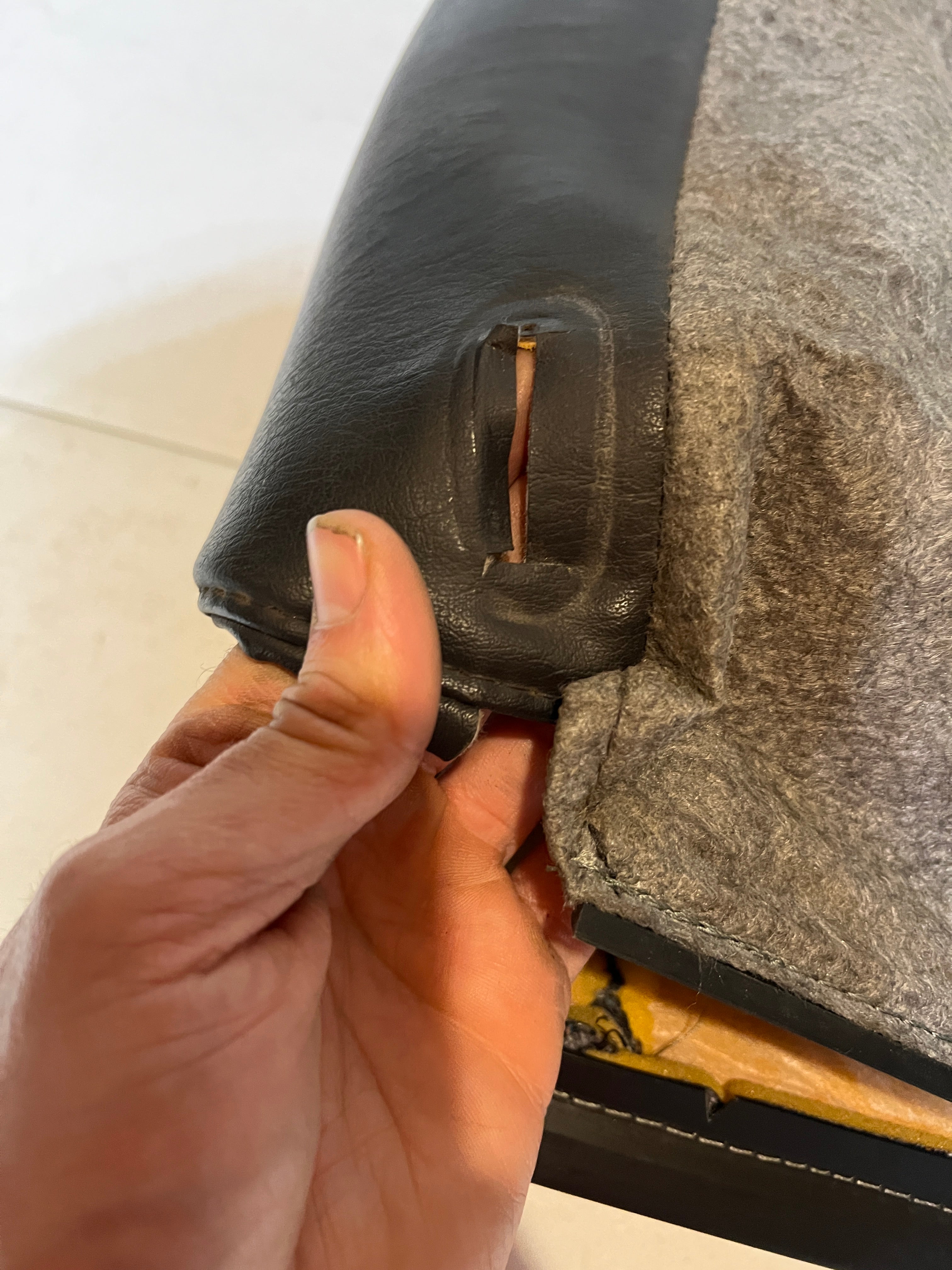 1998-2002 Dodge Raam 1500-3500 Single Cab Driver Seat Back Upholstery / Cover