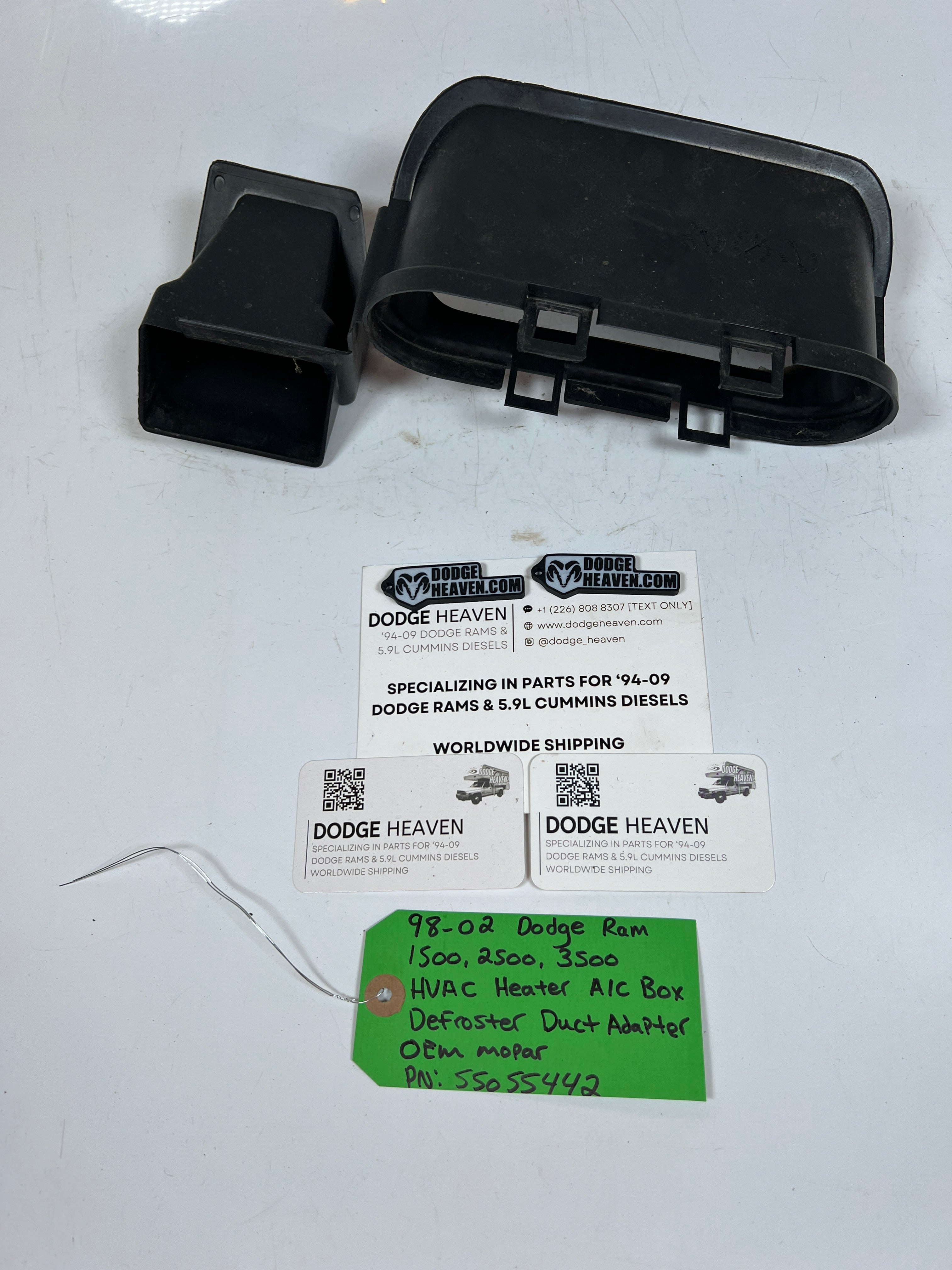 1998-2002 Dodge Ram 1500-3500 HVAC A/C Box Defroster Duct