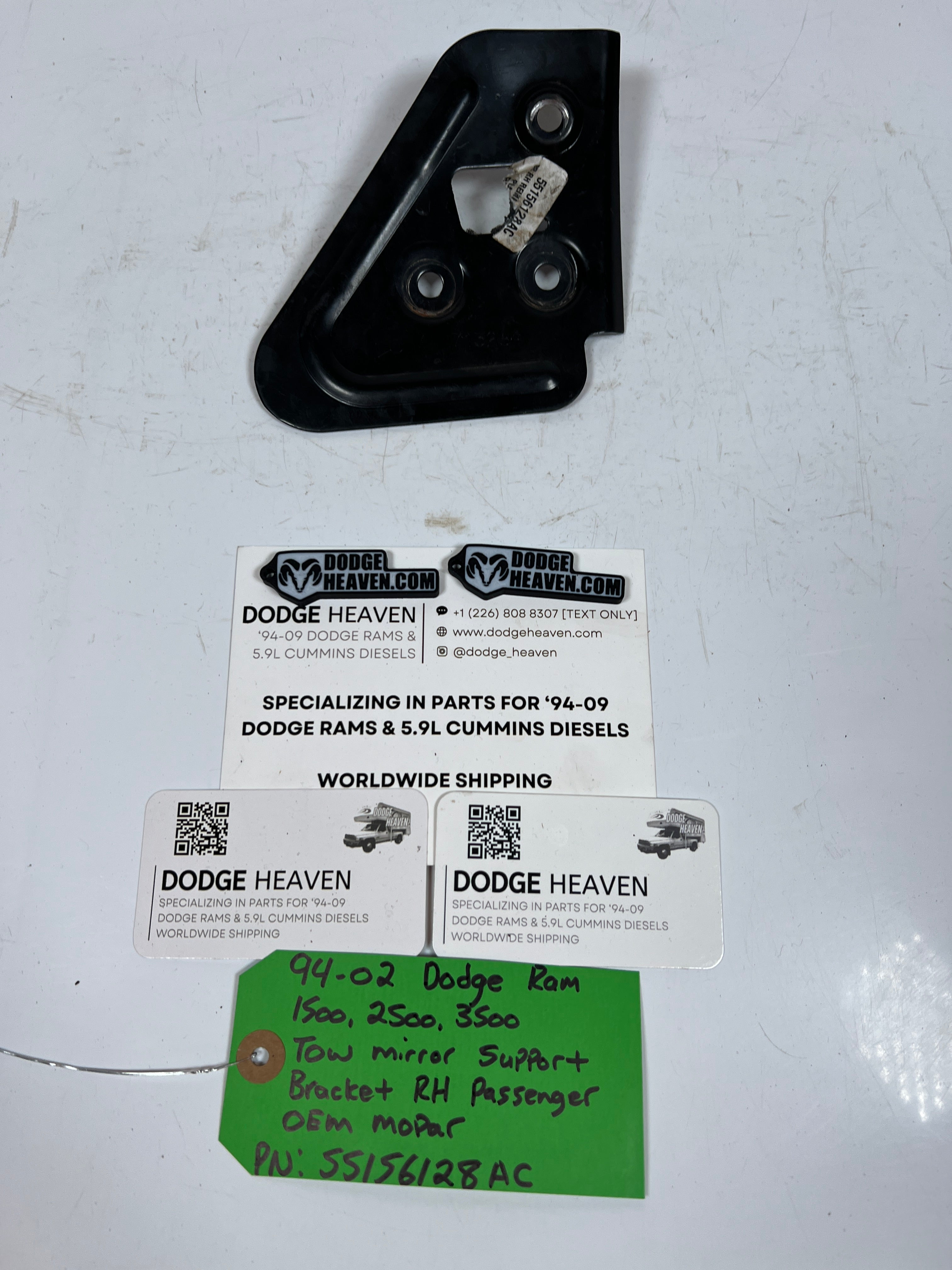 1994-2002 Dodge Ram 1500-3500 Tow Mirror Support Bracket RH