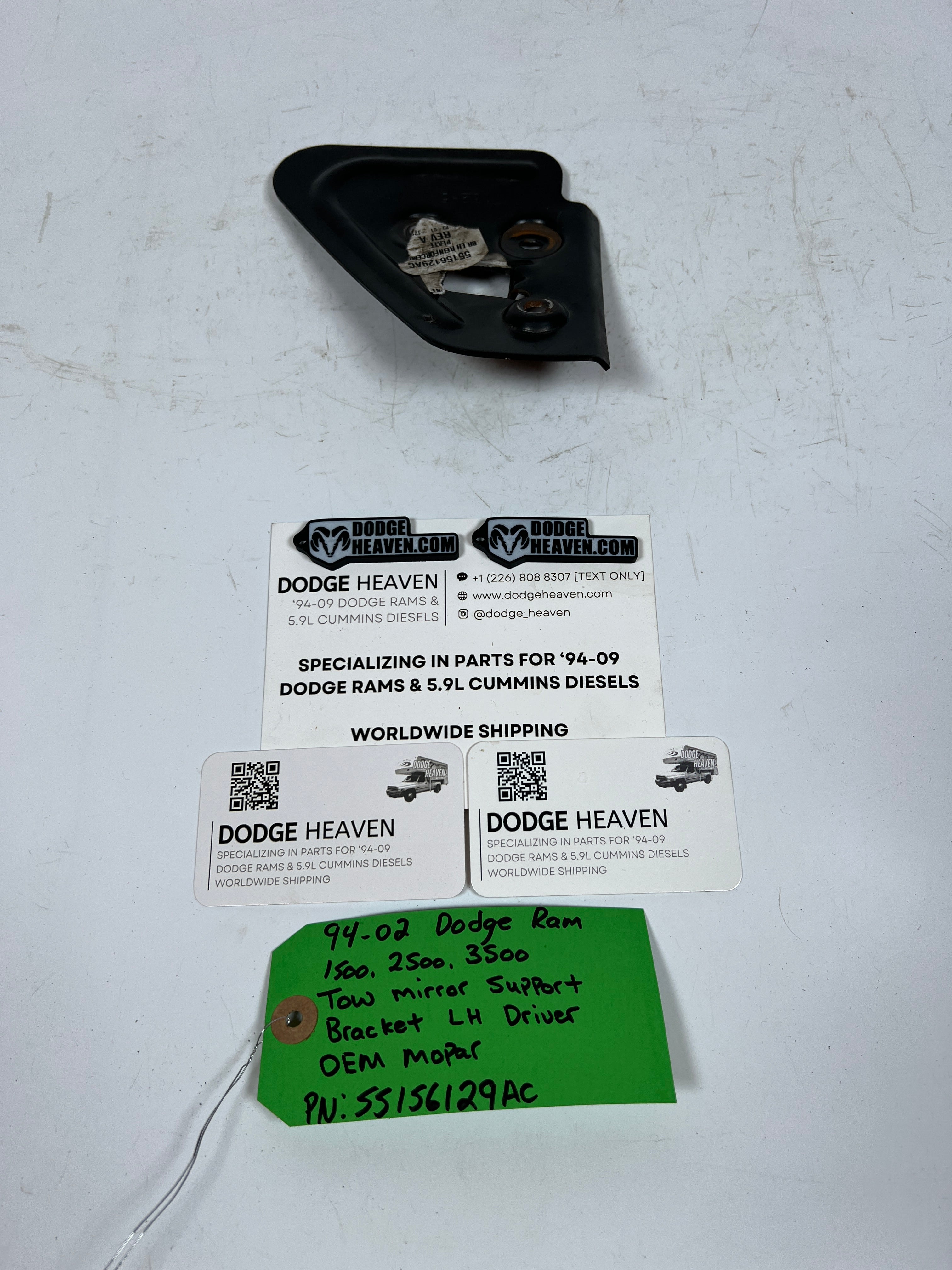 1994-2002 Dodge Ram 1500-3500 Tow Mirror Support Bracket LH