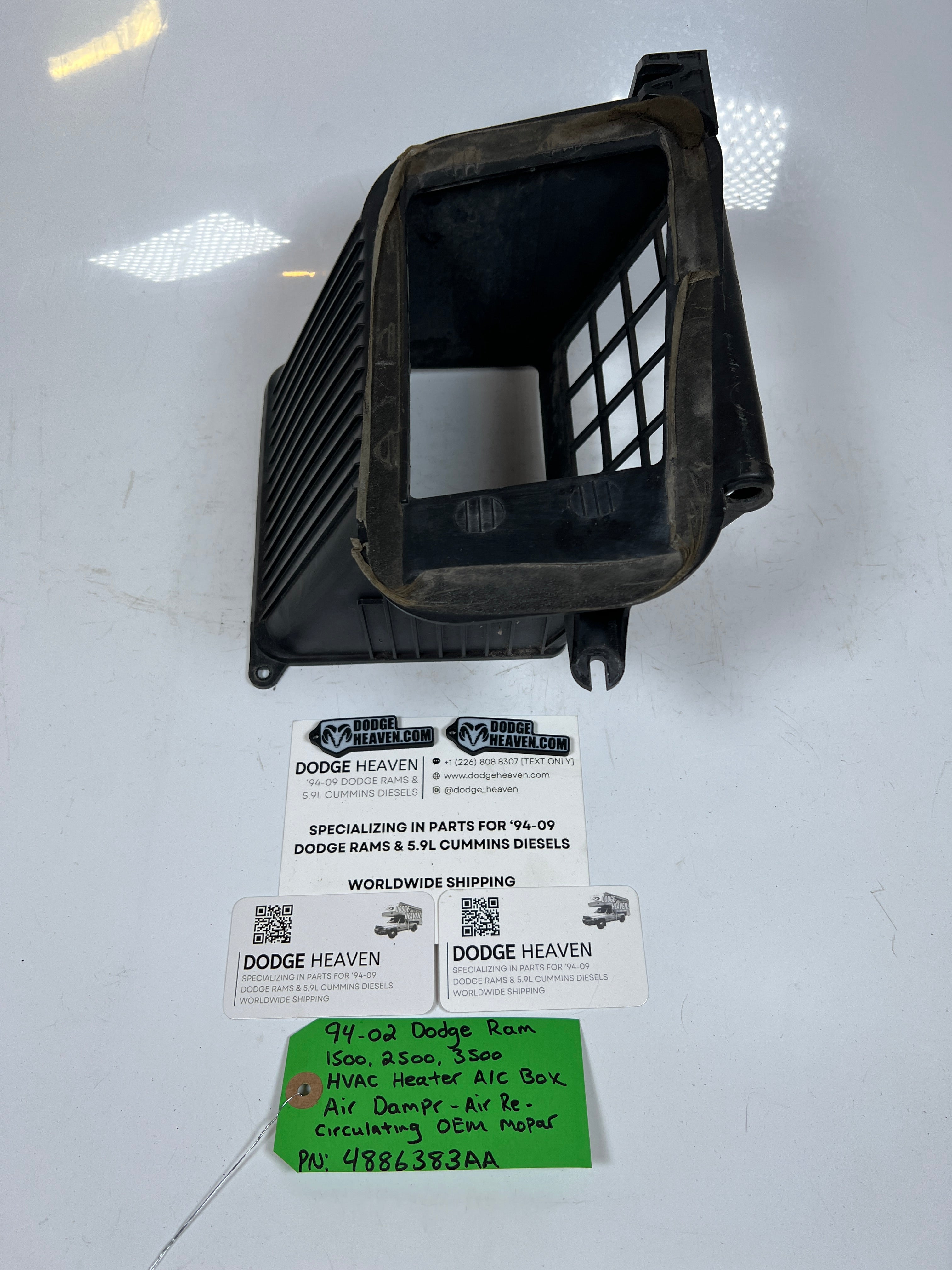 1994-2002 Dodge Ram HVAC Heater A/C Box Air Damper