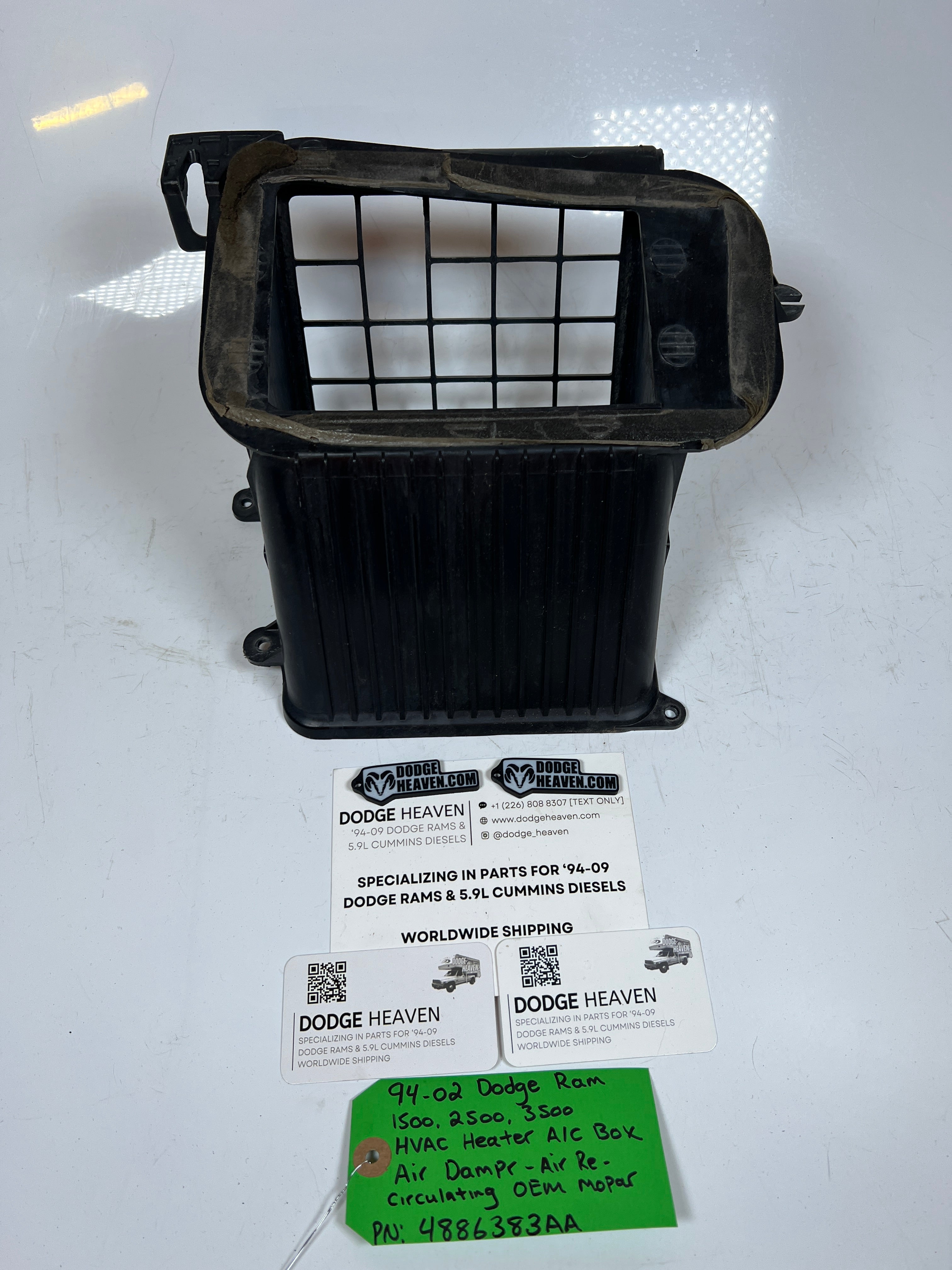 1994-2002 Dodge Ram HVAC Heater A/C Box Air Damper