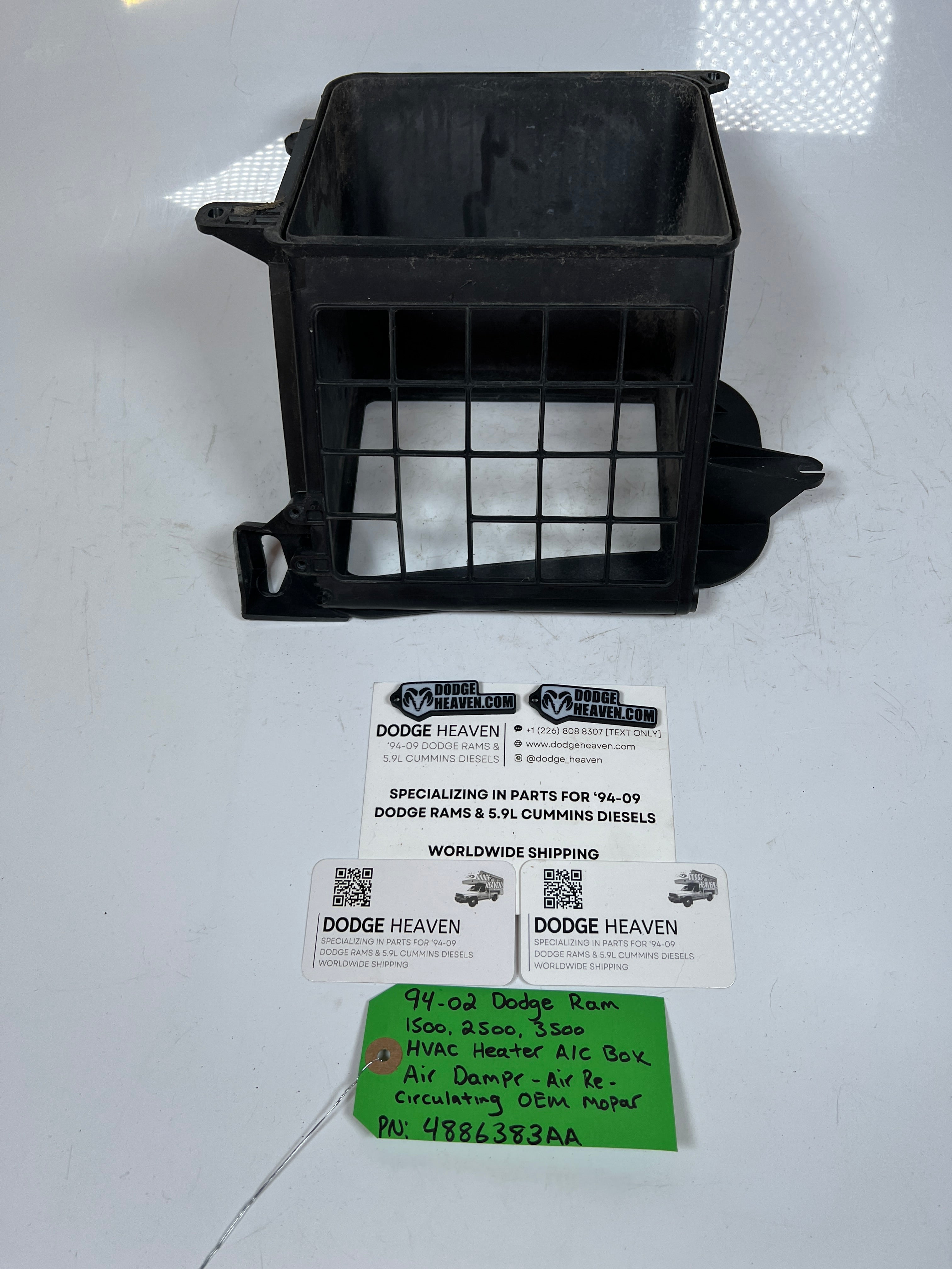 1994-2002 Dodge Ram HVAC Heater A/C Box Air Damper