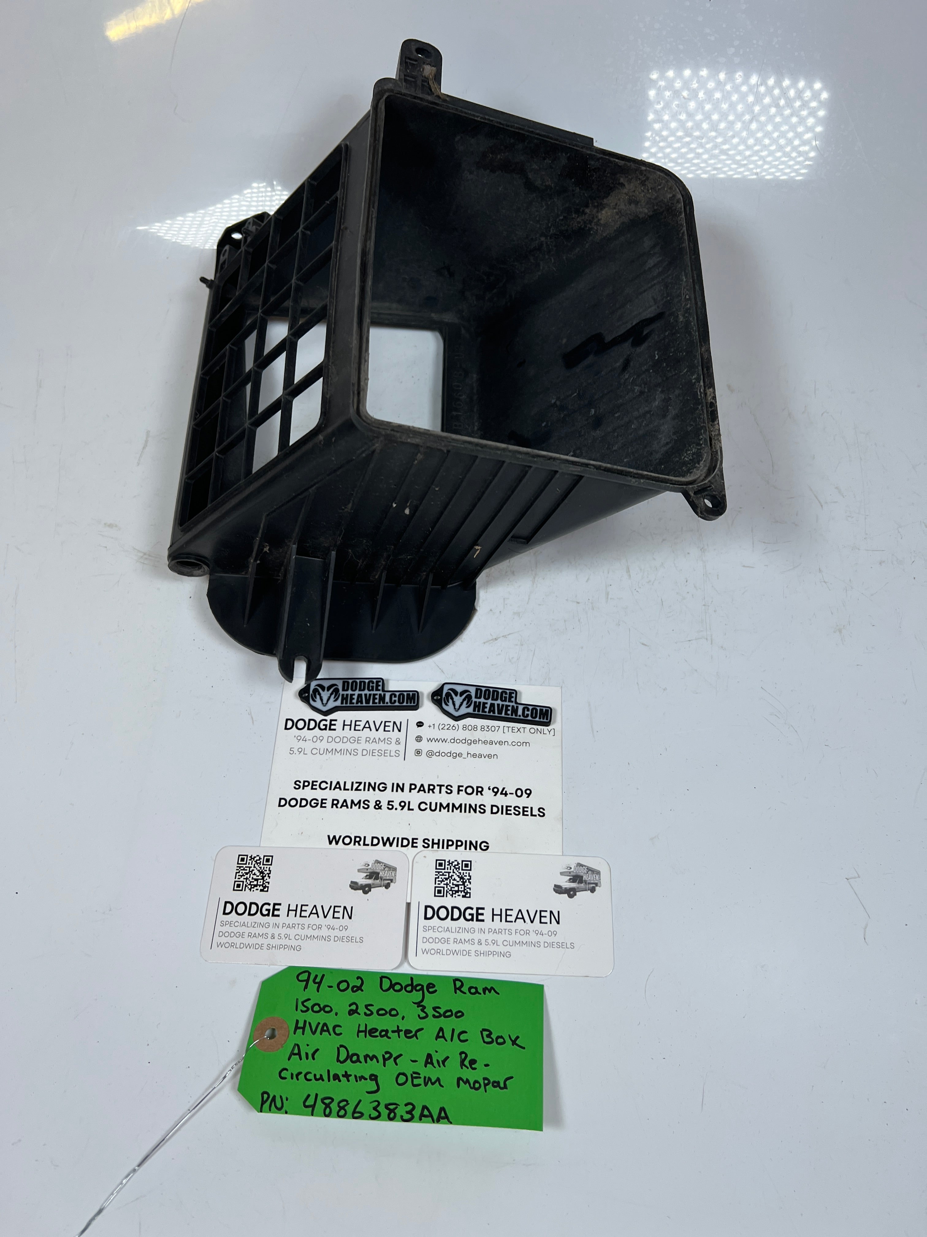 1994-2002 Dodge Ram HVAC Heater A/C Box Air Damper