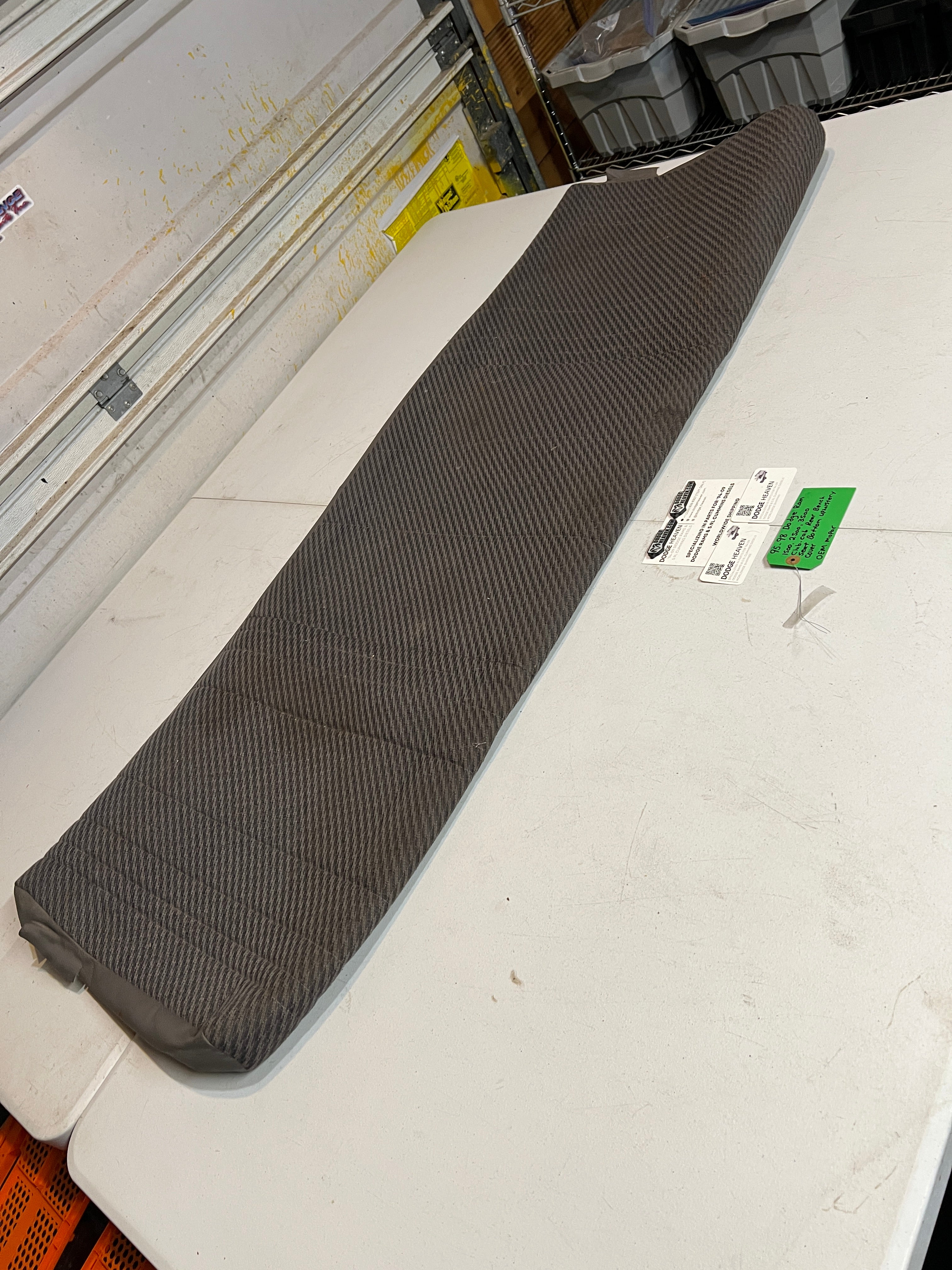 1995-1998 Dodge Ram Club-Cab Rear Bench Seat Bottom Upholstery Cover