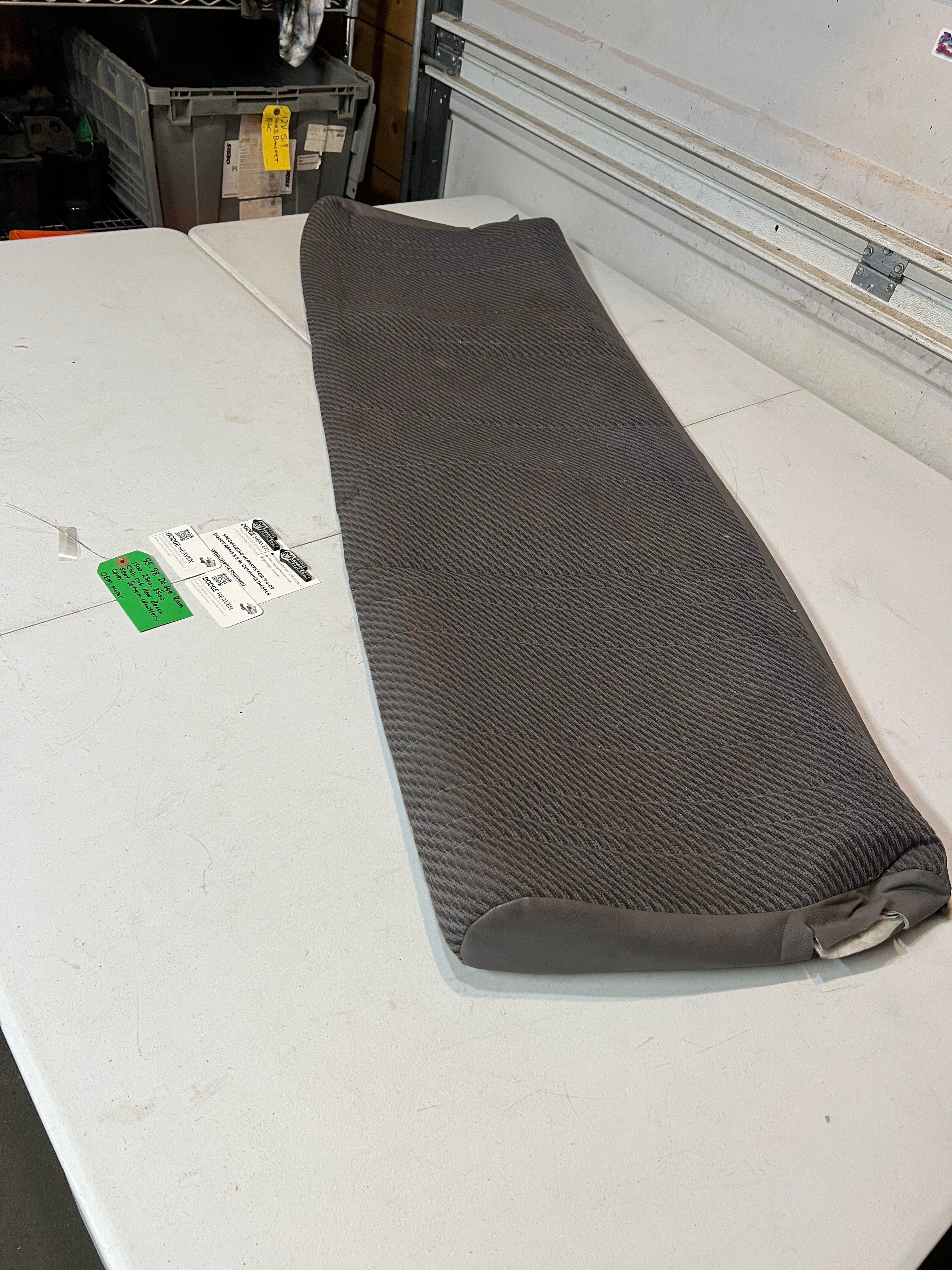 1995-1998 Dodge Ram Club-Cab Rear Bench Seat Bottom Upholstery Cover