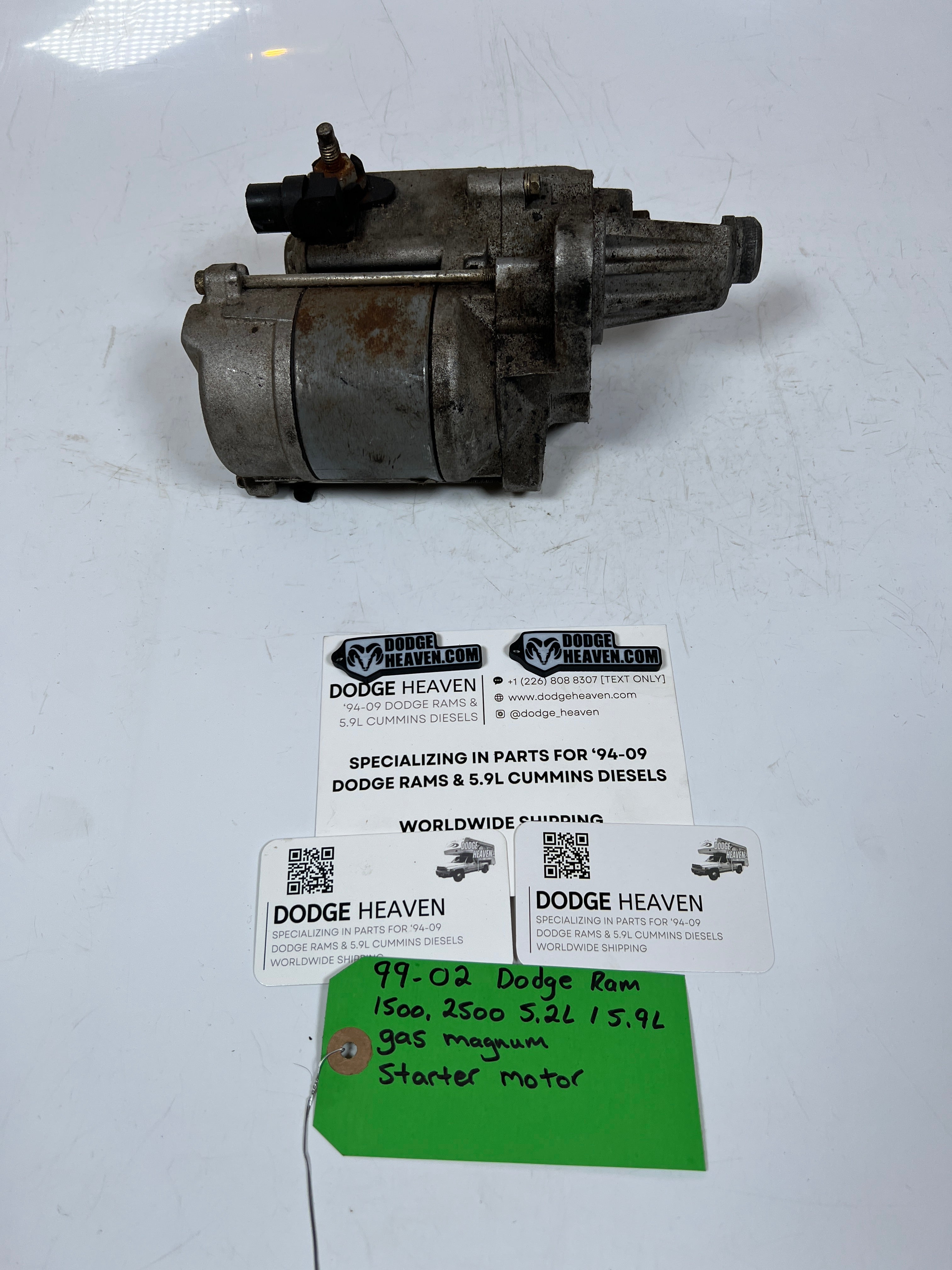 1999-2002 Dodge Ram 5.2L 5.9l Magnum Gas Starter Motor