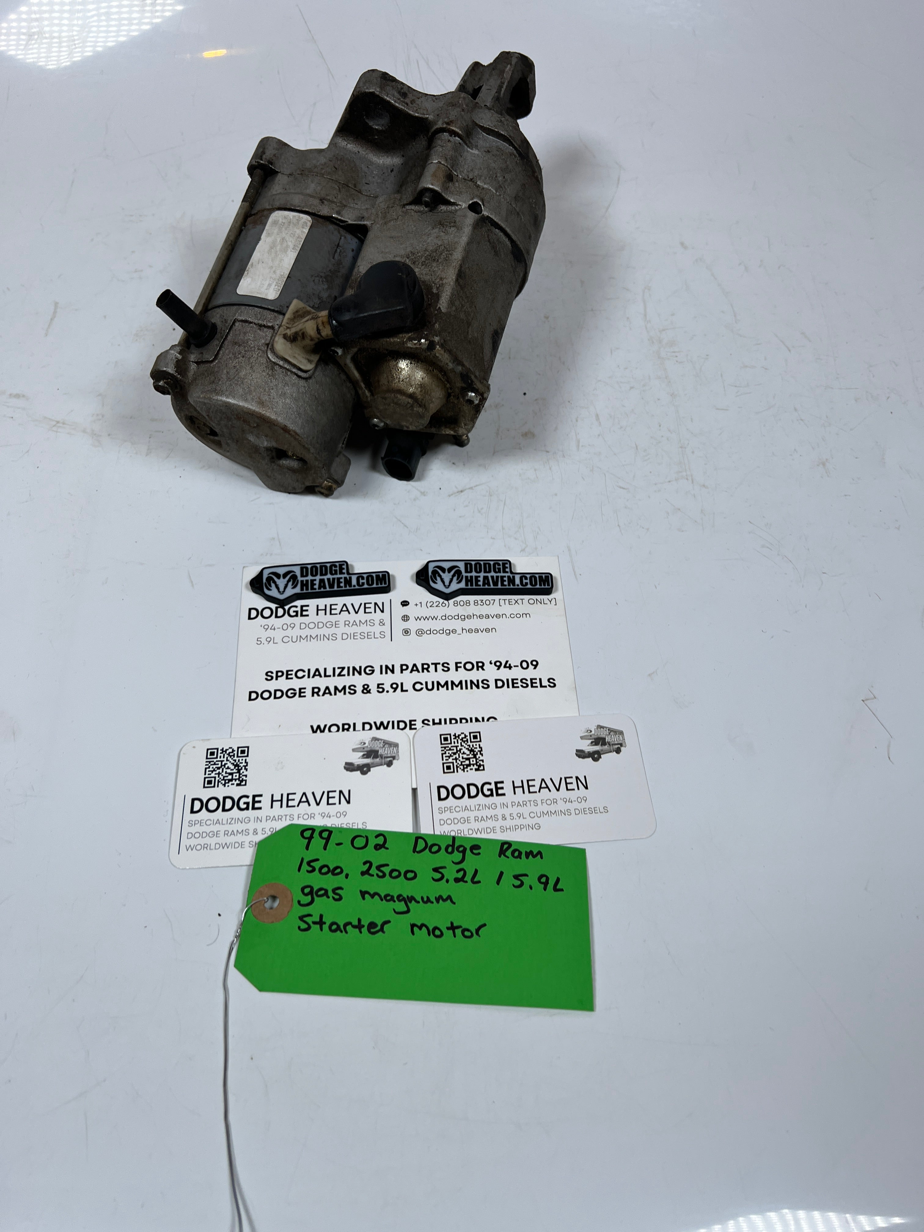 1999-2002 Dodge Ram 5.2L 5.9l Magnum Gas Starter Motor