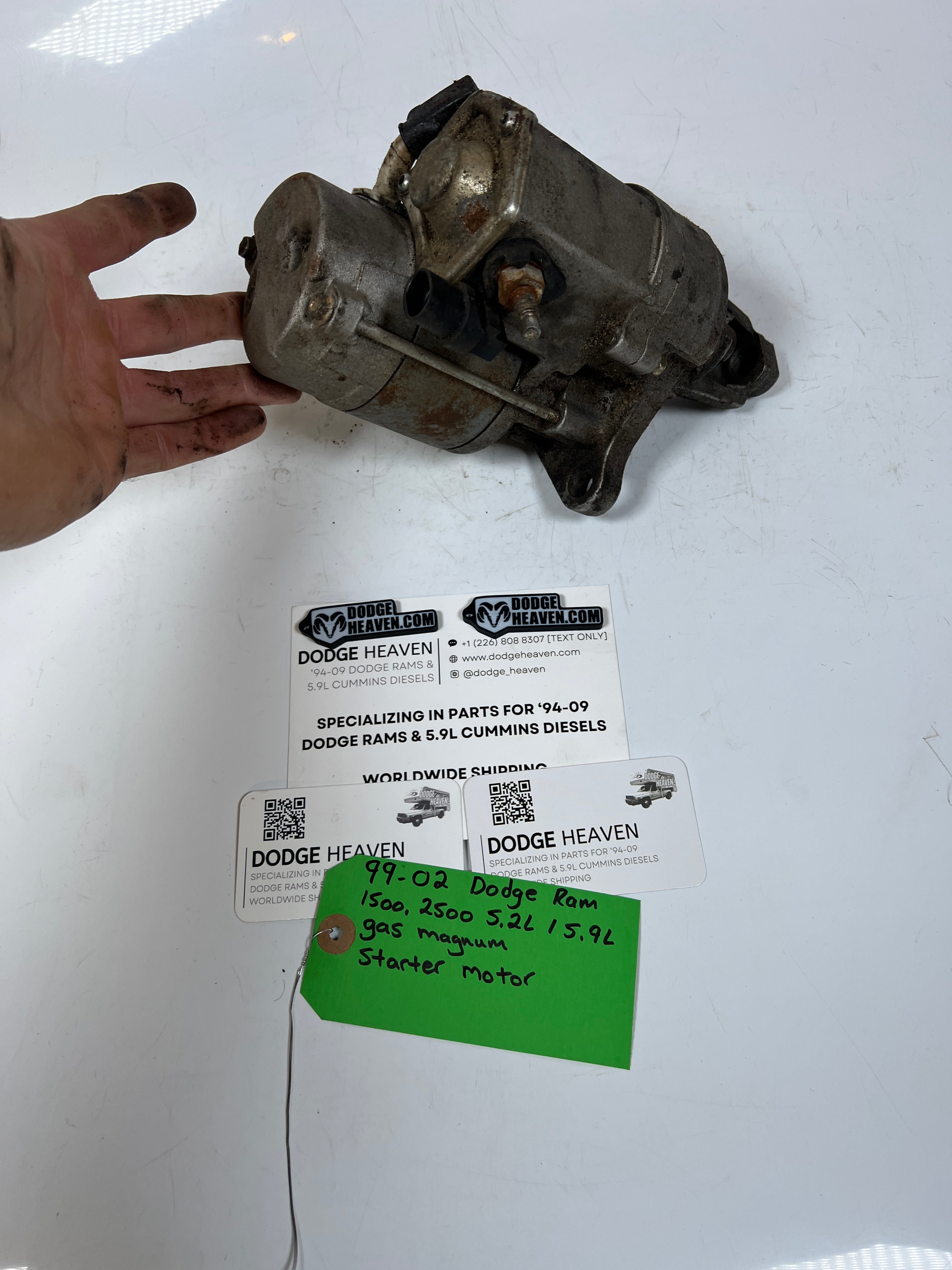 1999-2002 Dodge Ram 5.2L 5.9l Magnum Gas Starter Motor