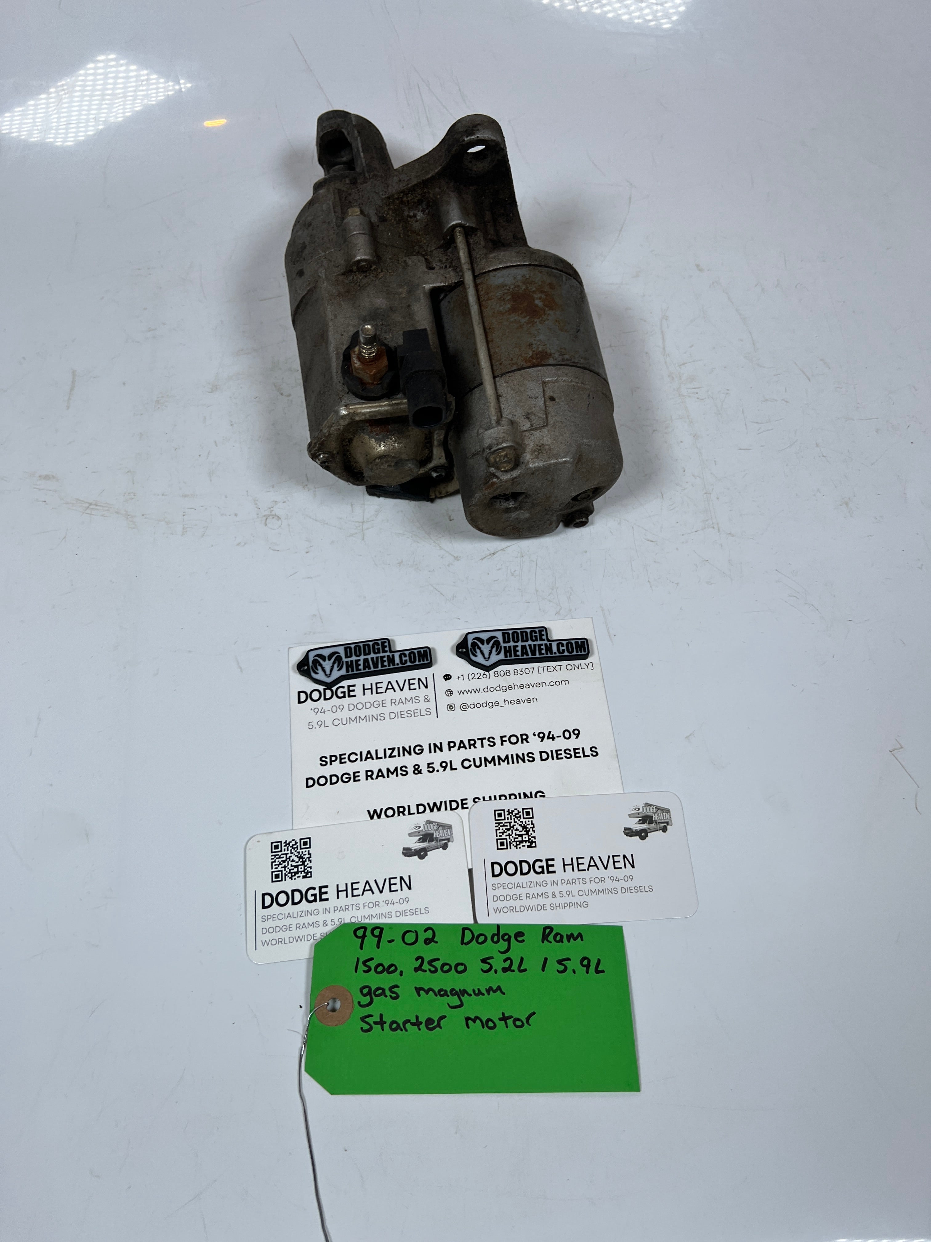 1999-2002 Dodge Ram 5.2L 5.9l Magnum Gas Starter Motor