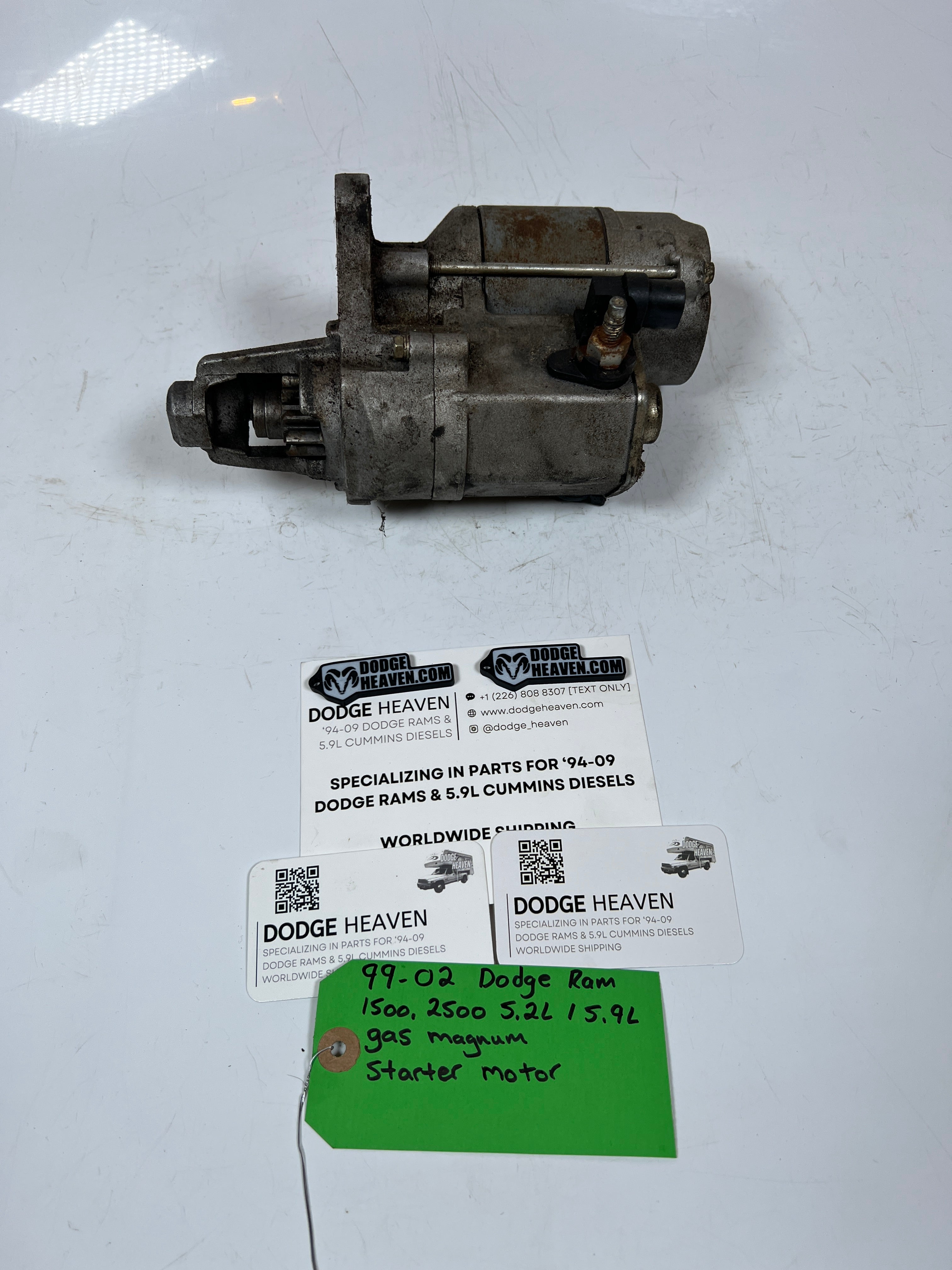 1999-2002 Dodge Ram 5.2L 5.9l Magnum Gas Starter Motor