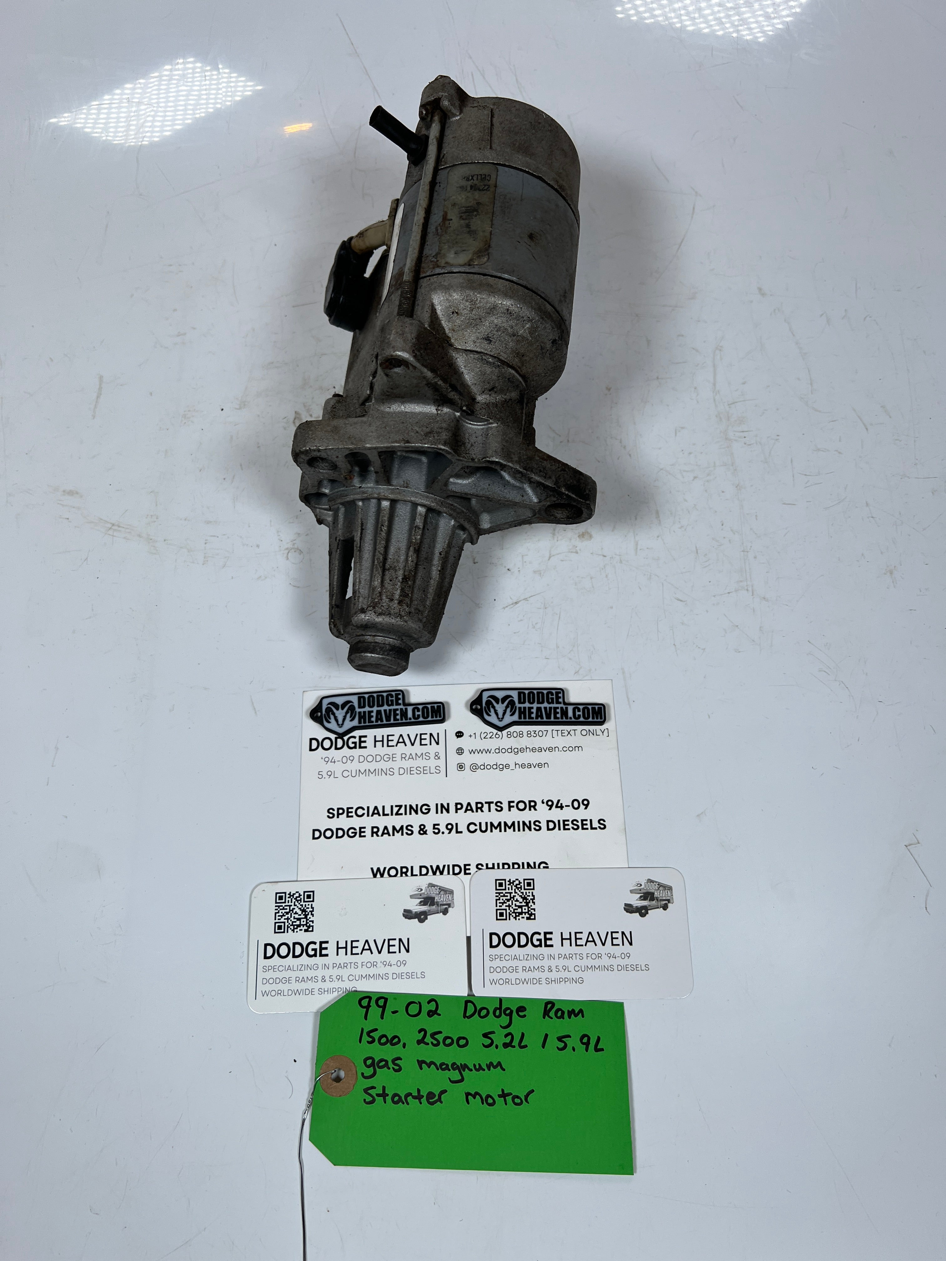 1999-2002 Dodge Ram 5.2L 5.9l Magnum Gas Starter Motor