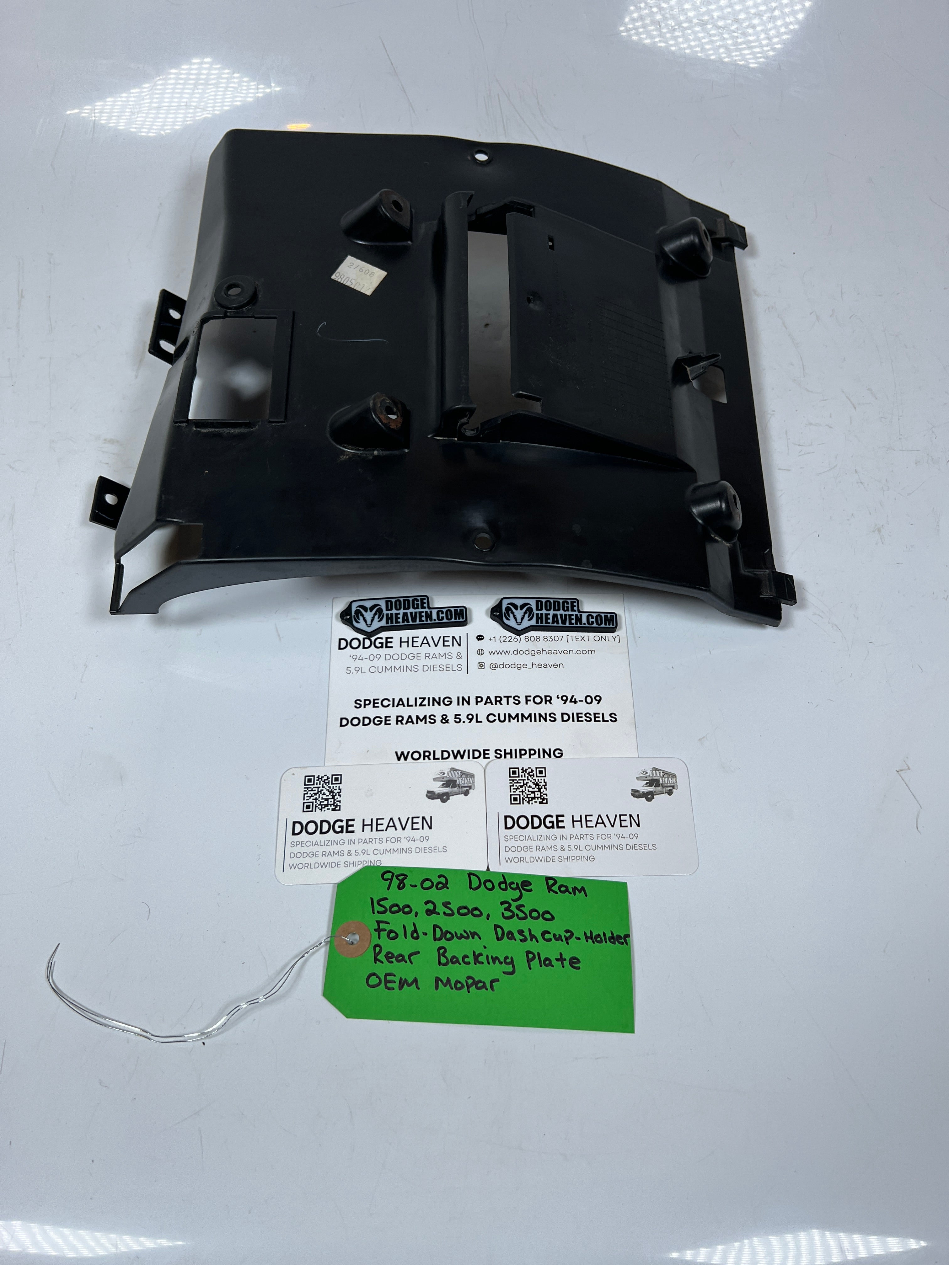1997-2002 Dodge Ram HVAC Heater A/C AC Box Floor Vent Duct