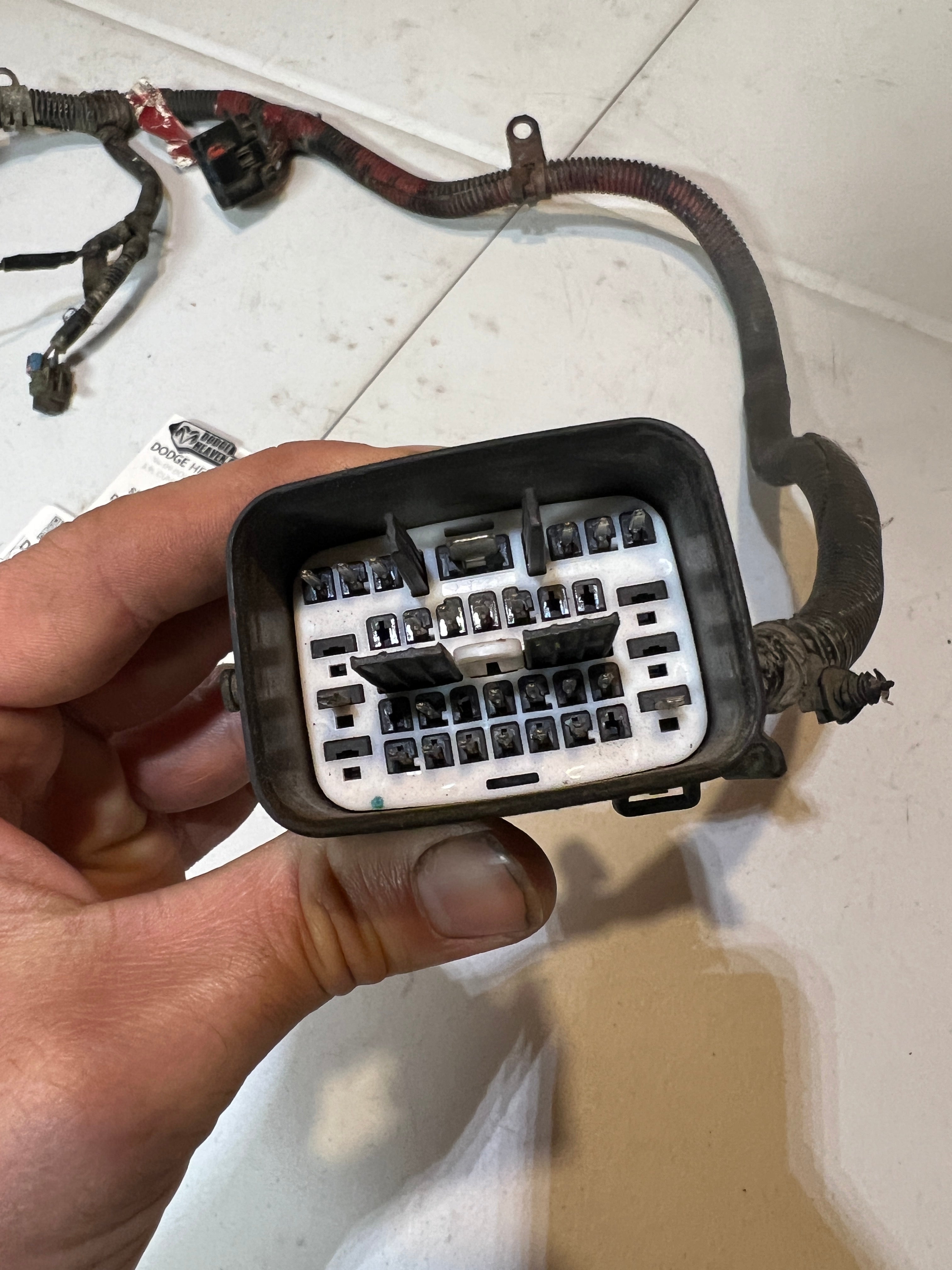 2007-2007 Dodge Ram 5.9L Cummins 6-SPD Manual Rear ECM Engine Harness