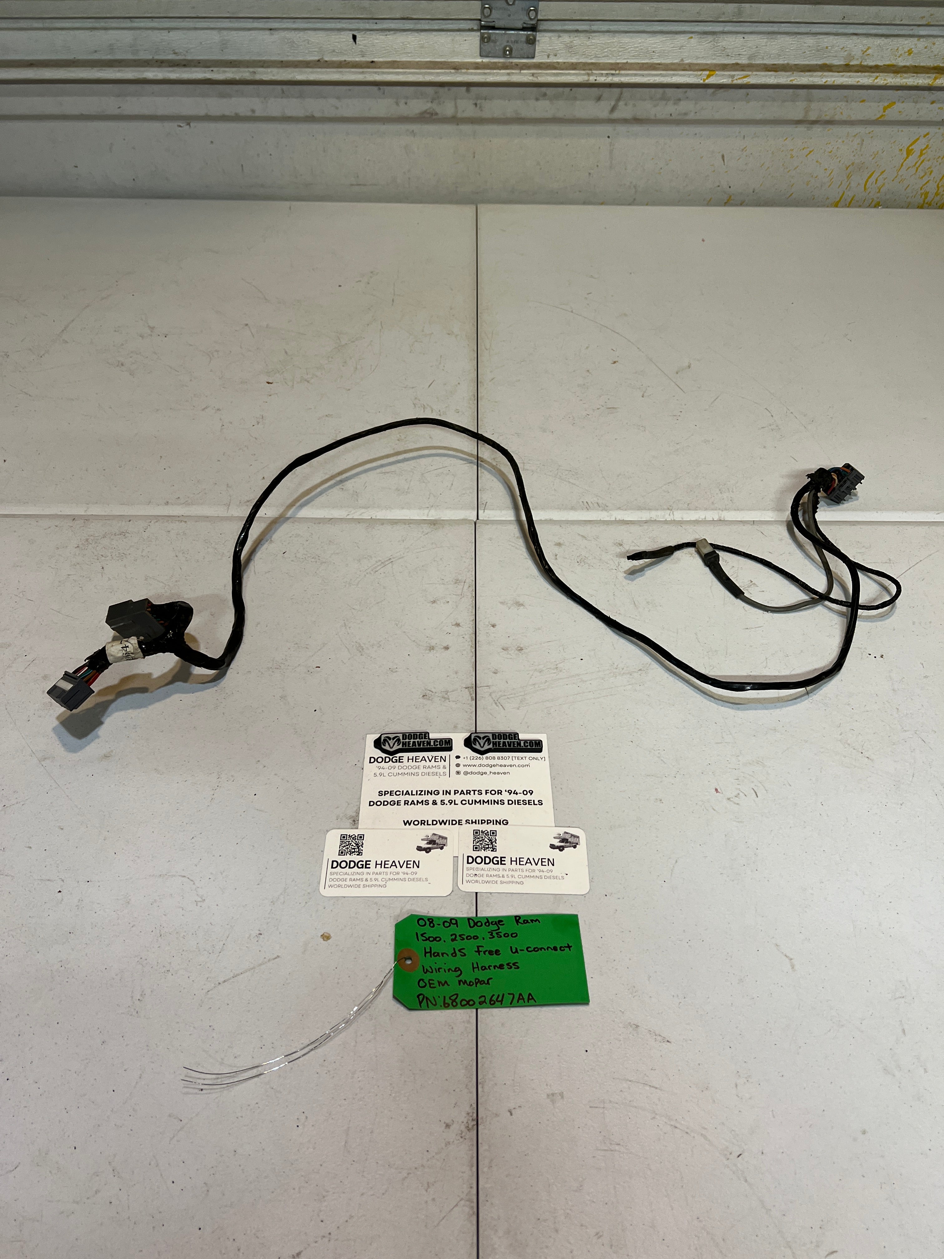 2008-2009 Dodge Ram Hands Free U-Connect Wiring Harness