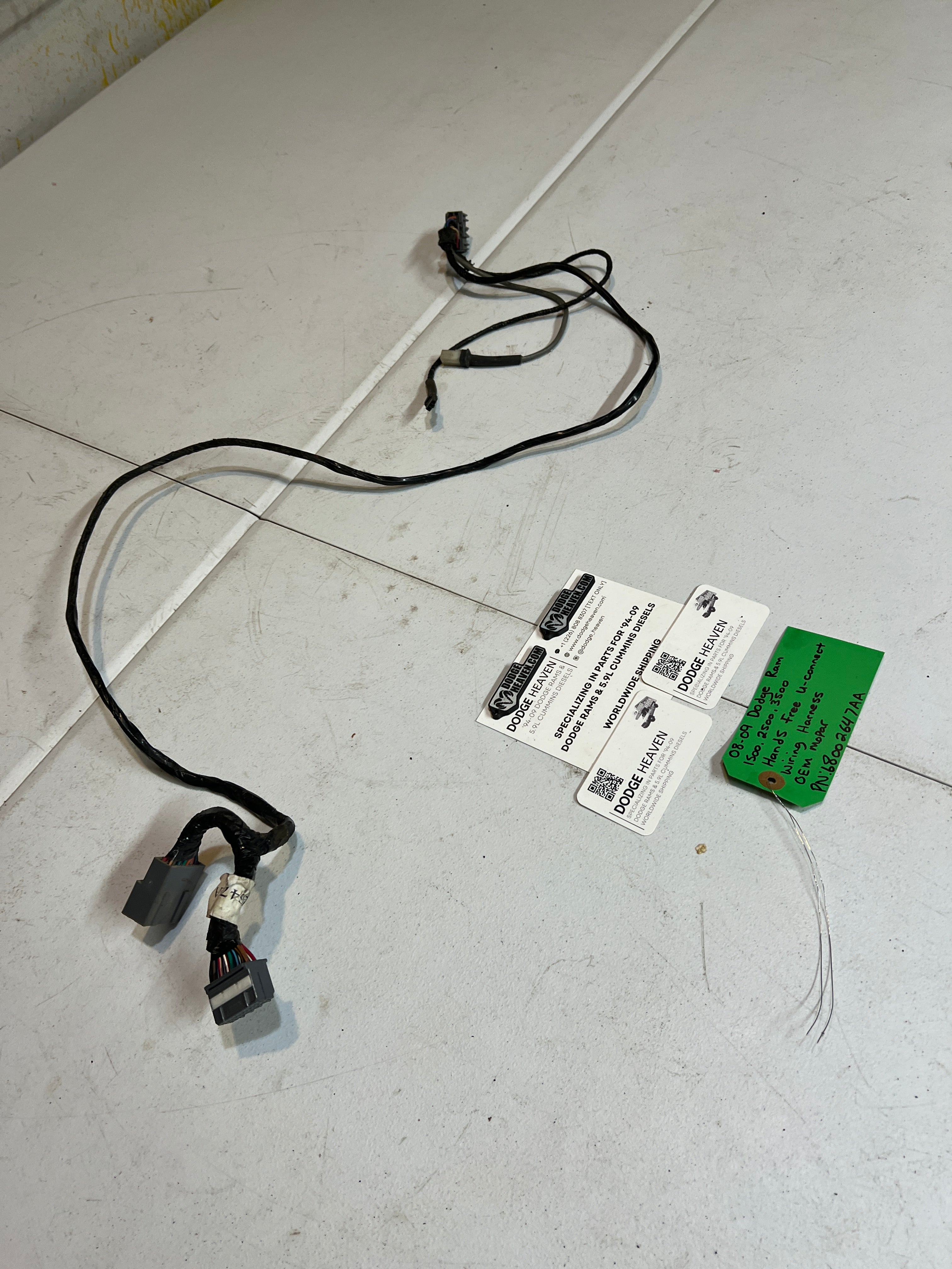2008-2009 Dodge Ram Hands Free U-Connect Wiring Harness