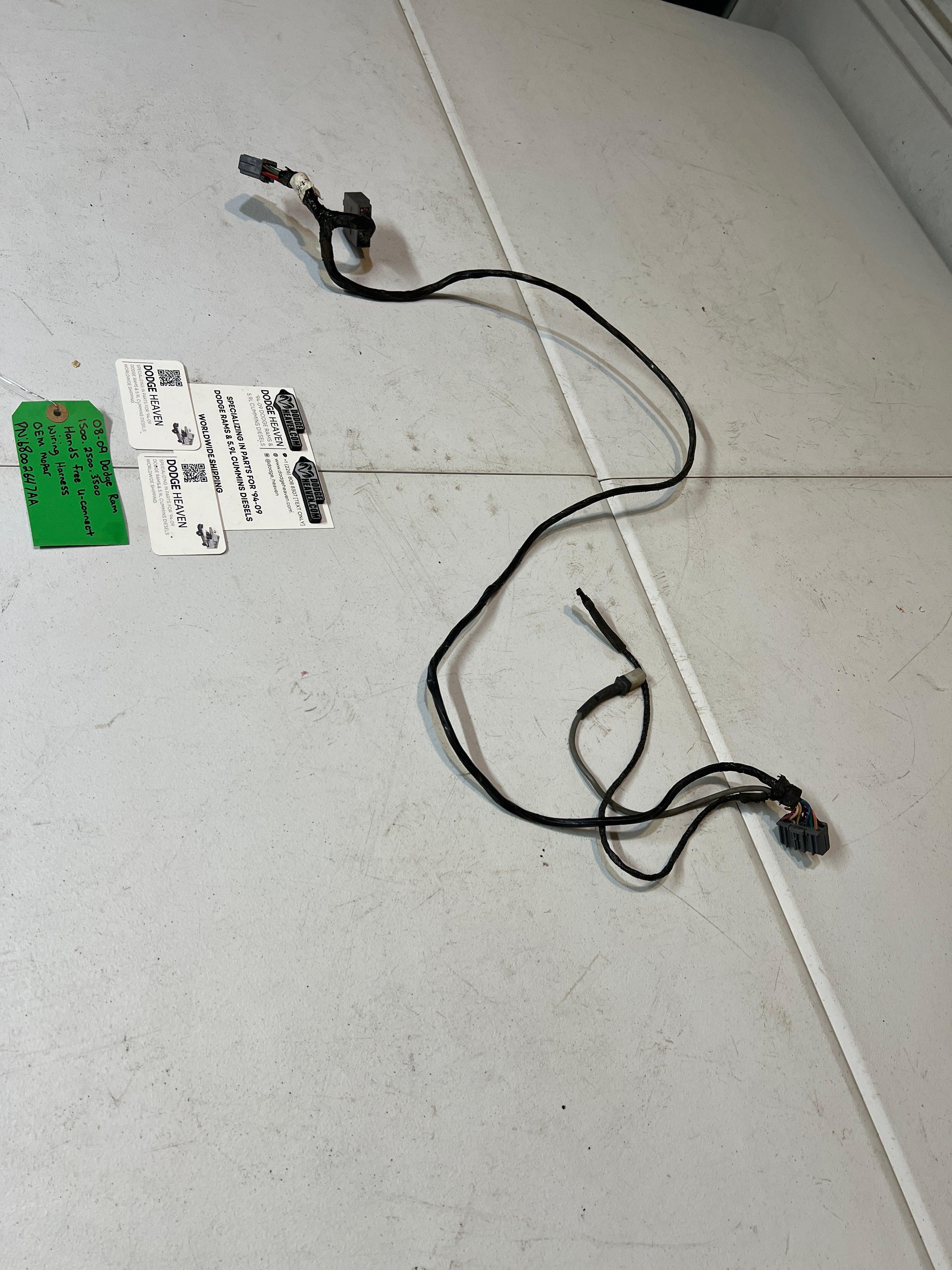 2008-2009 Dodge Ram Hands Free U-Connect Wiring Harness