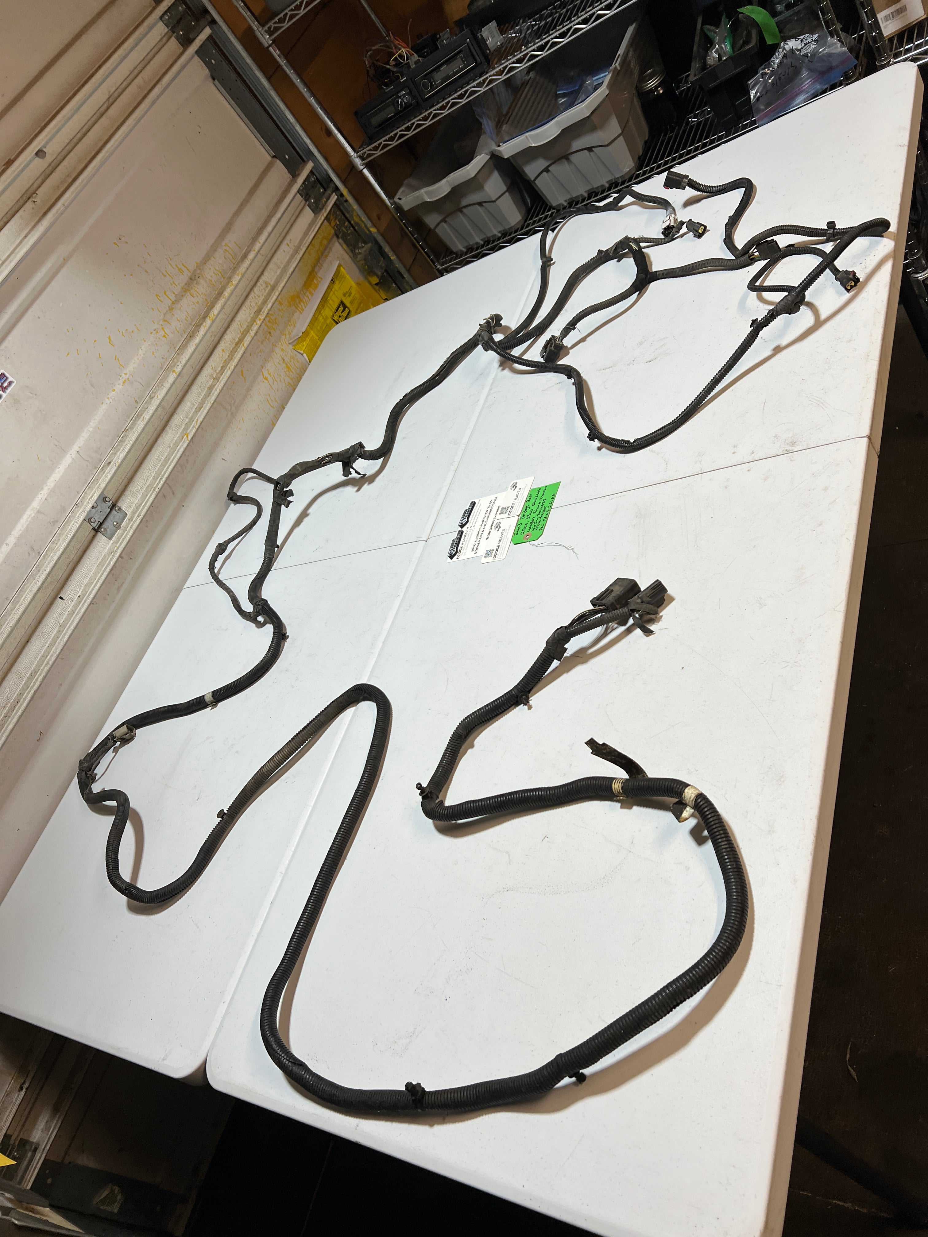 2003-2003 Dodge Ram 2500 3500 Quad Cab LB Frame Chassis Wiring Harness
