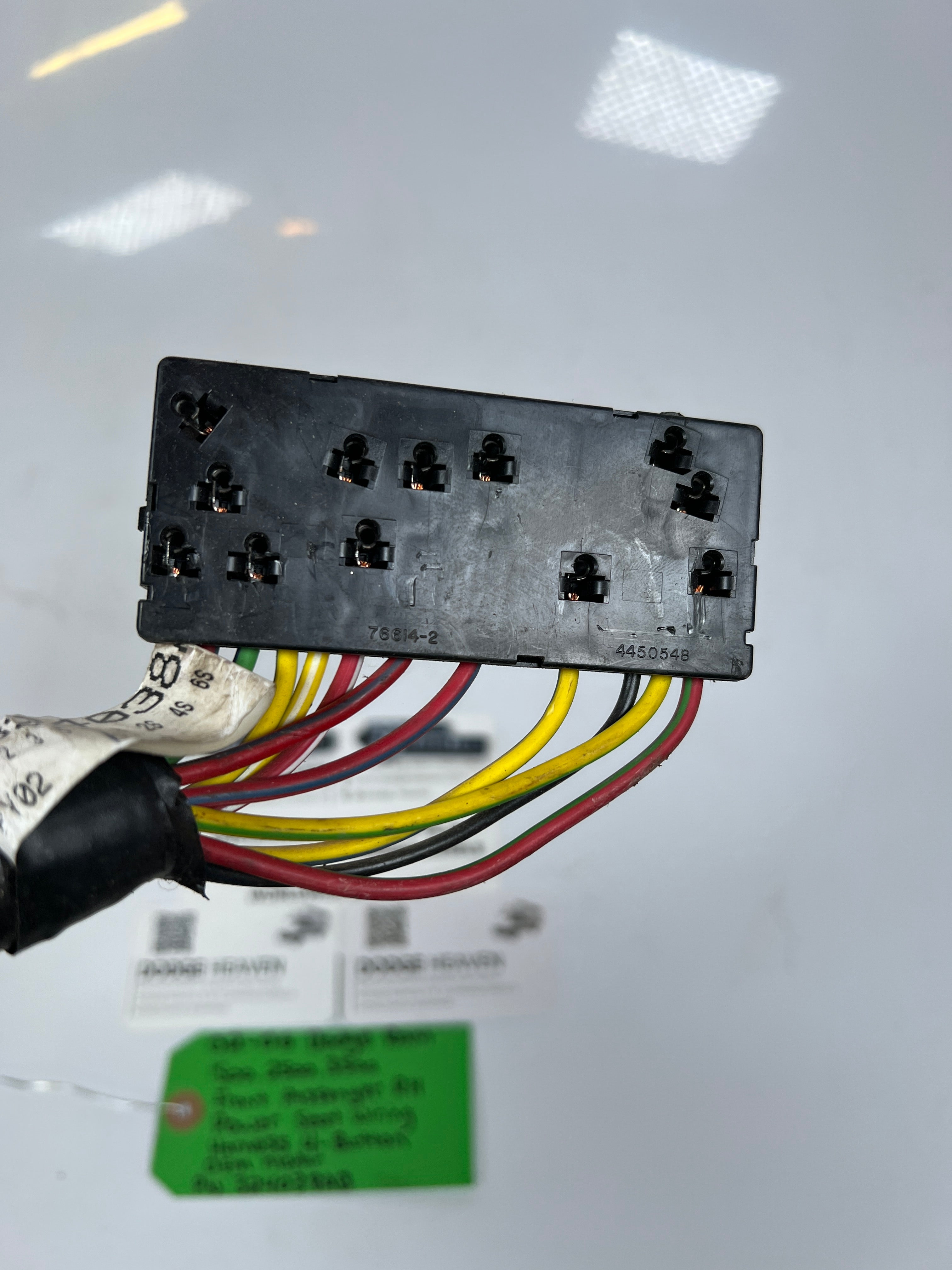 2002-2006 Dodge Ram Passenger Power Seat Wiring Harness 4-Button