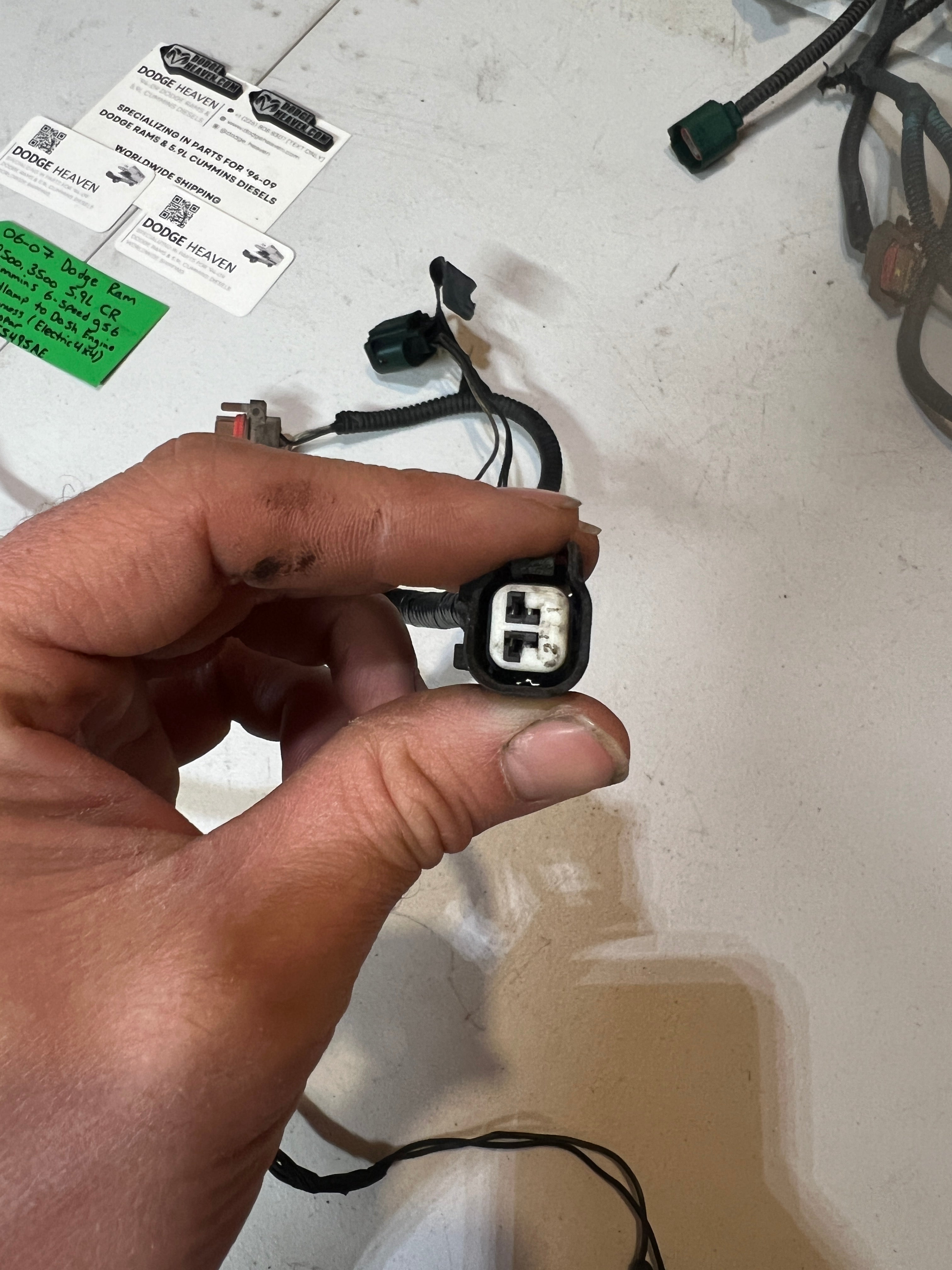 2006-2007 Dodge Ram 5.9L Cummins Manual Engine Bay Wiring Harness