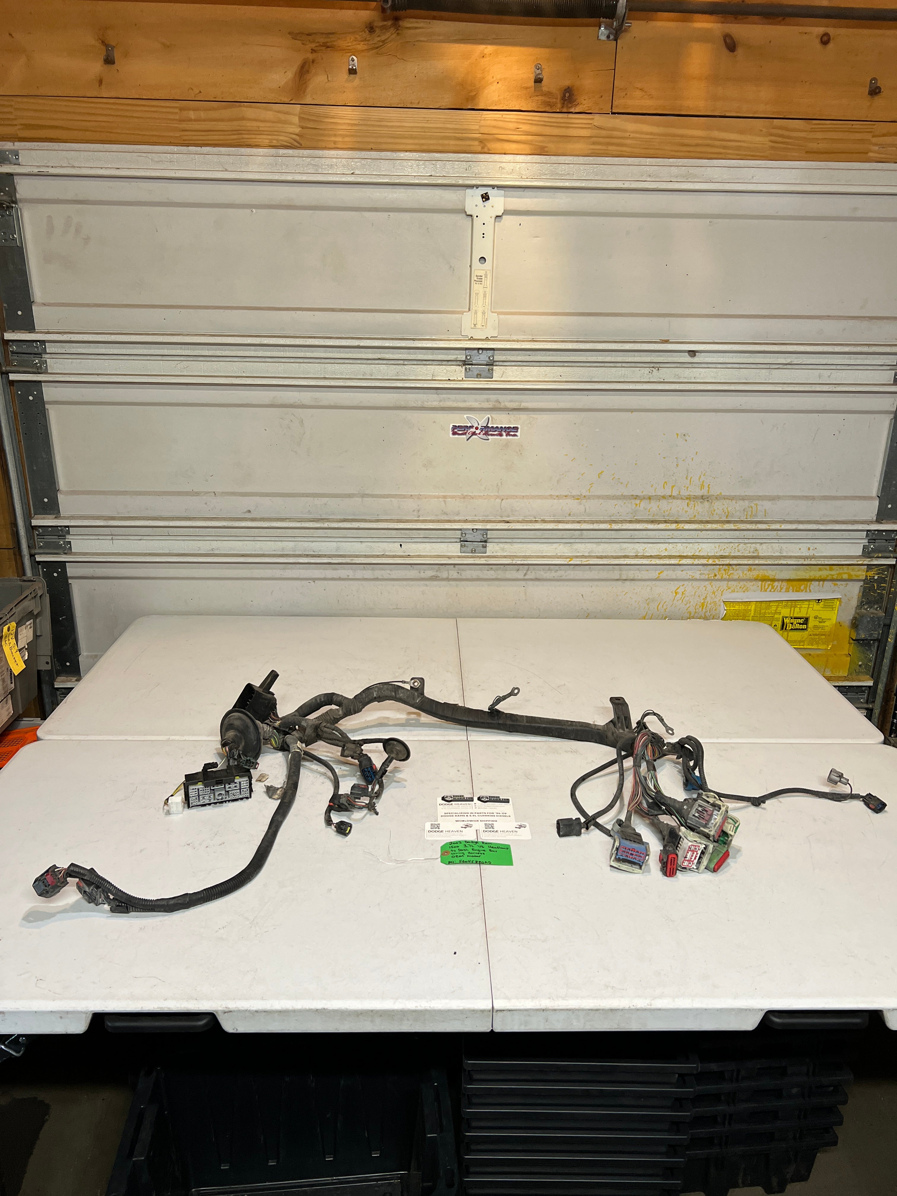 2003-2003 Dodge Ram 1500 3.7L Headlamp to Dash Engine Bay Wiring Harness
