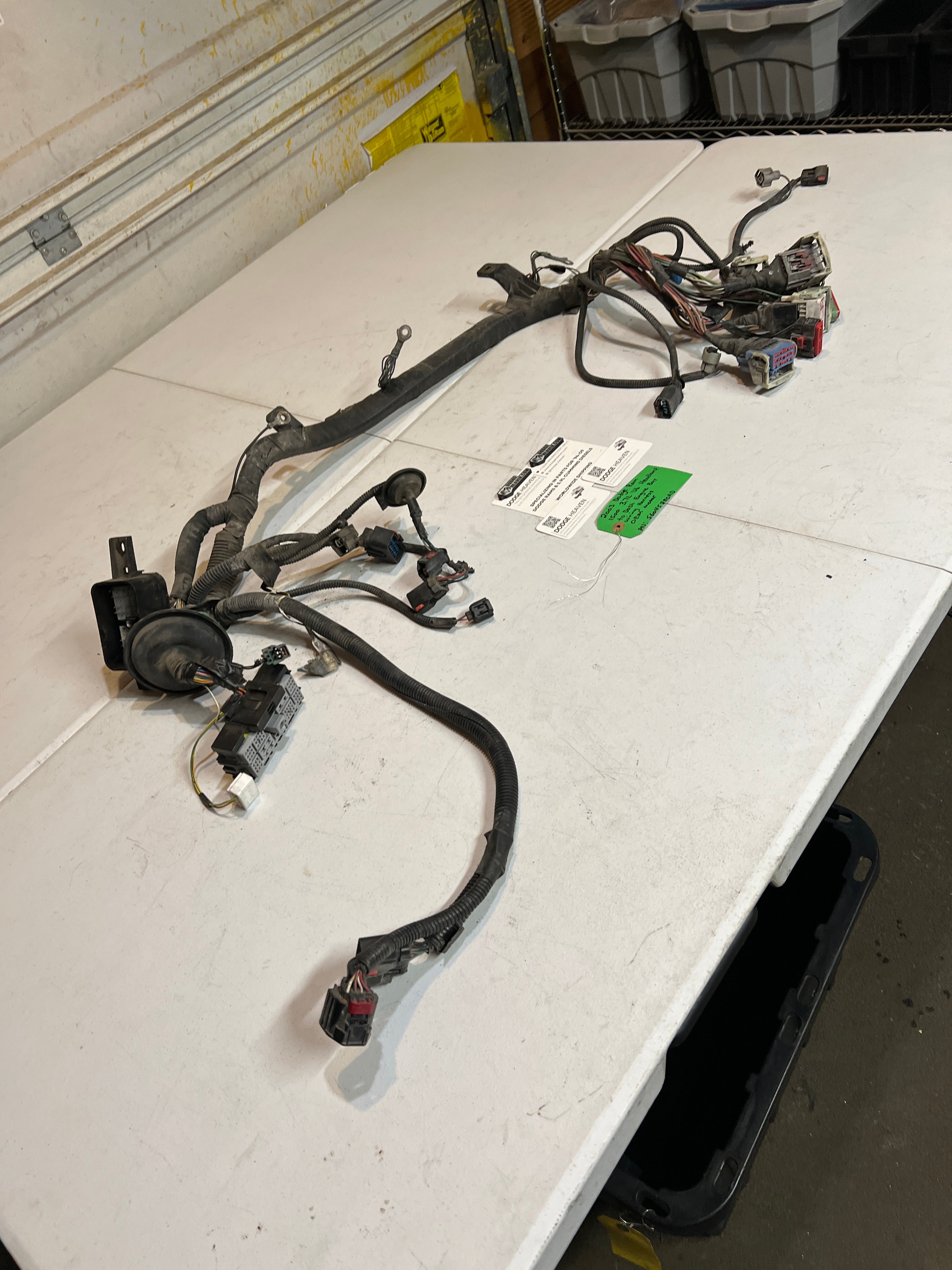 2003-2003 Dodge Ram 1500 3.7L Headlamp to Dash Engine Bay Wiring Harness