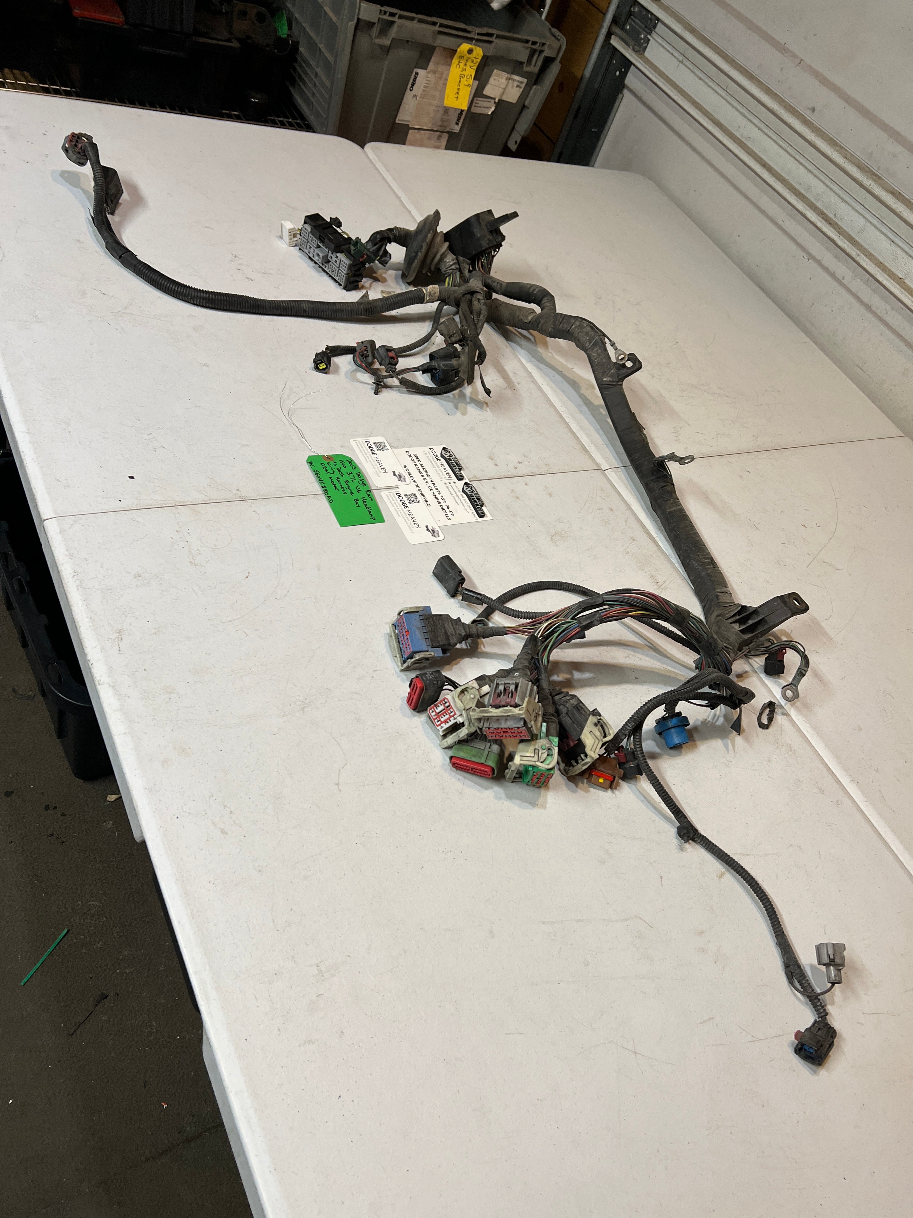 2003-2003 Dodge Ram 1500 3.7L Headlamp to Dash Engine Bay Wiring Harness
