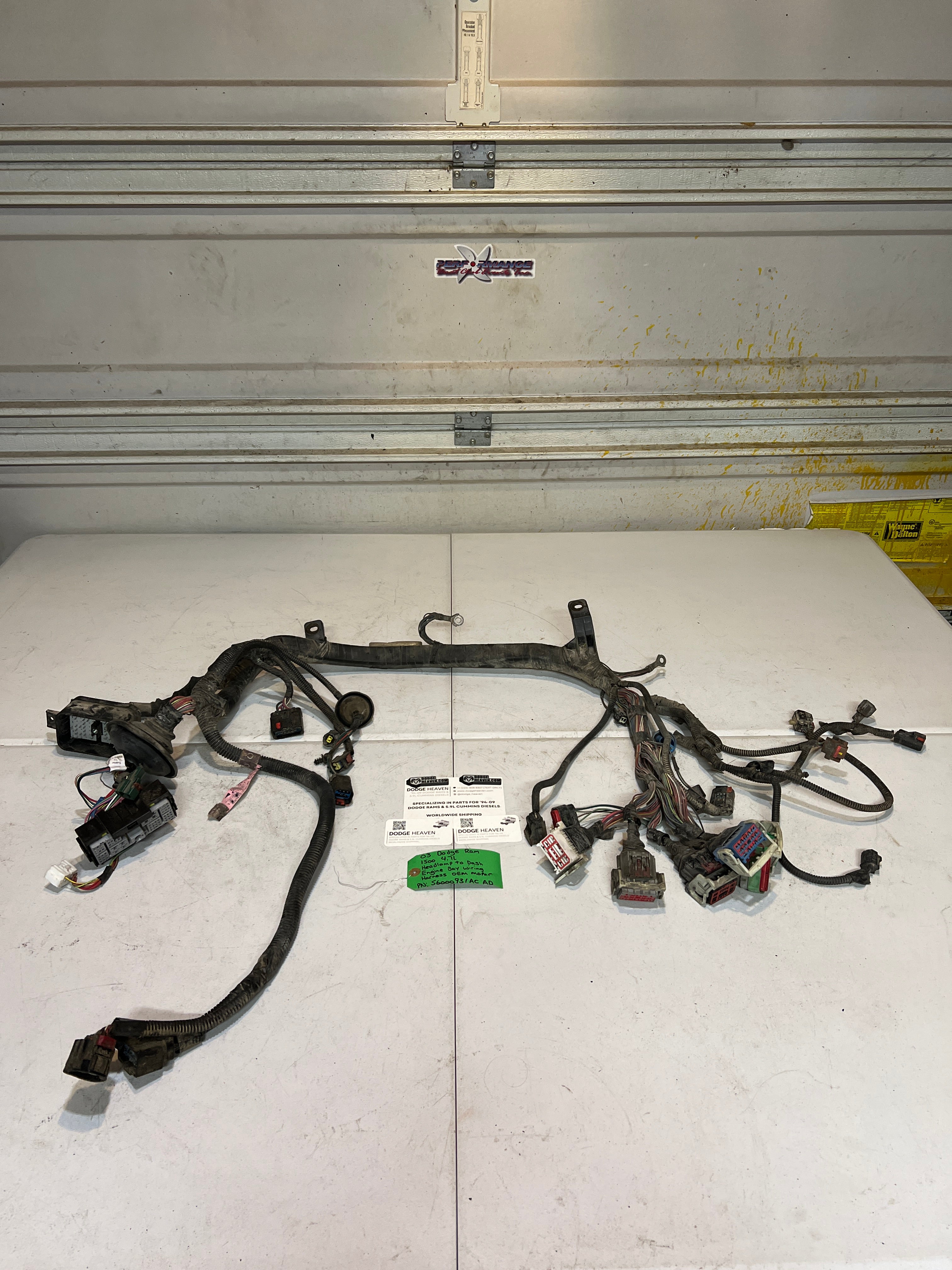 2003-2003 Dodge Ram 1500 4.7L Engine Bay Wiring Harness