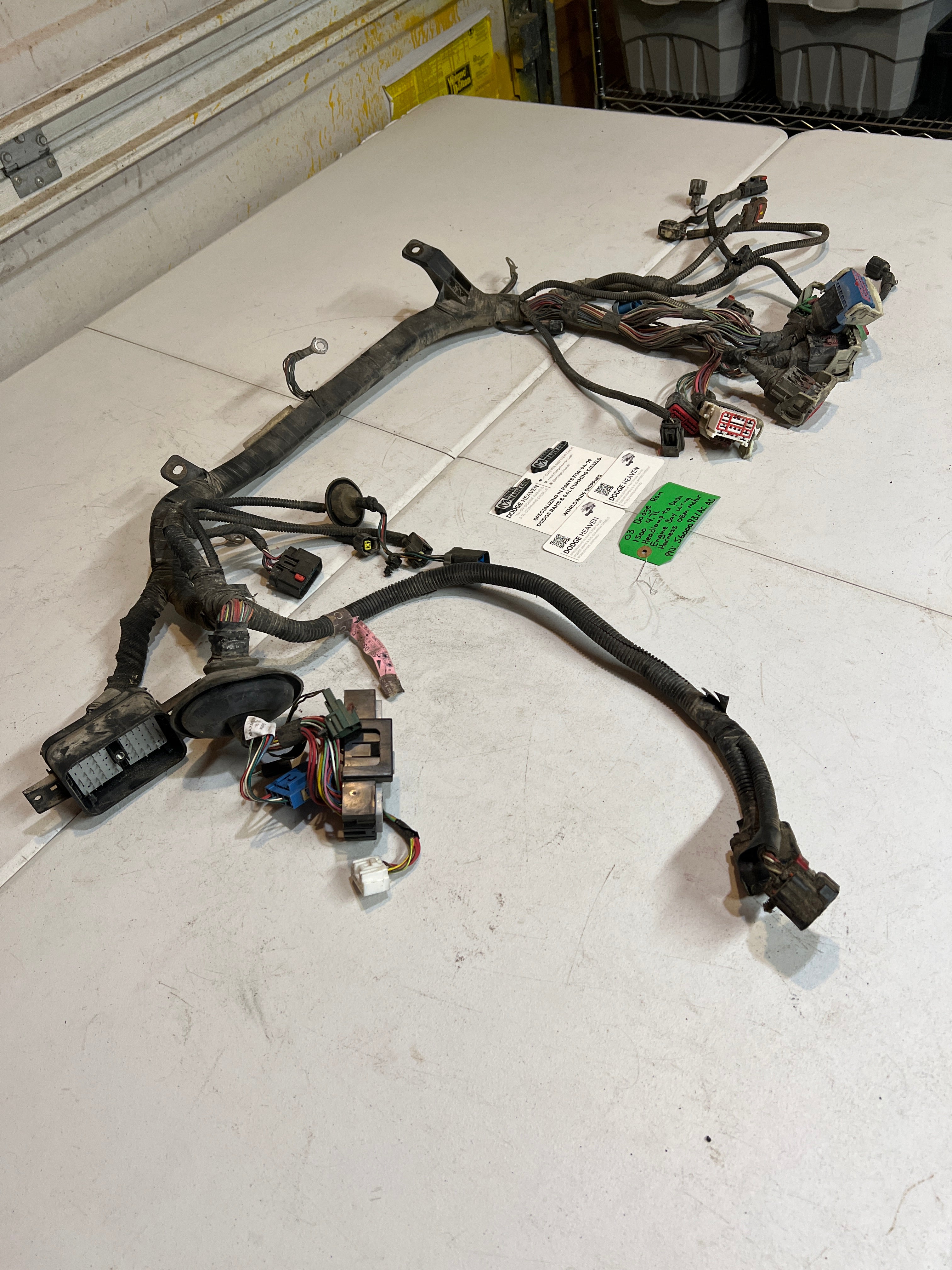 2003-2003 Dodge Ram 1500 4.7L Engine Bay Wiring Harness