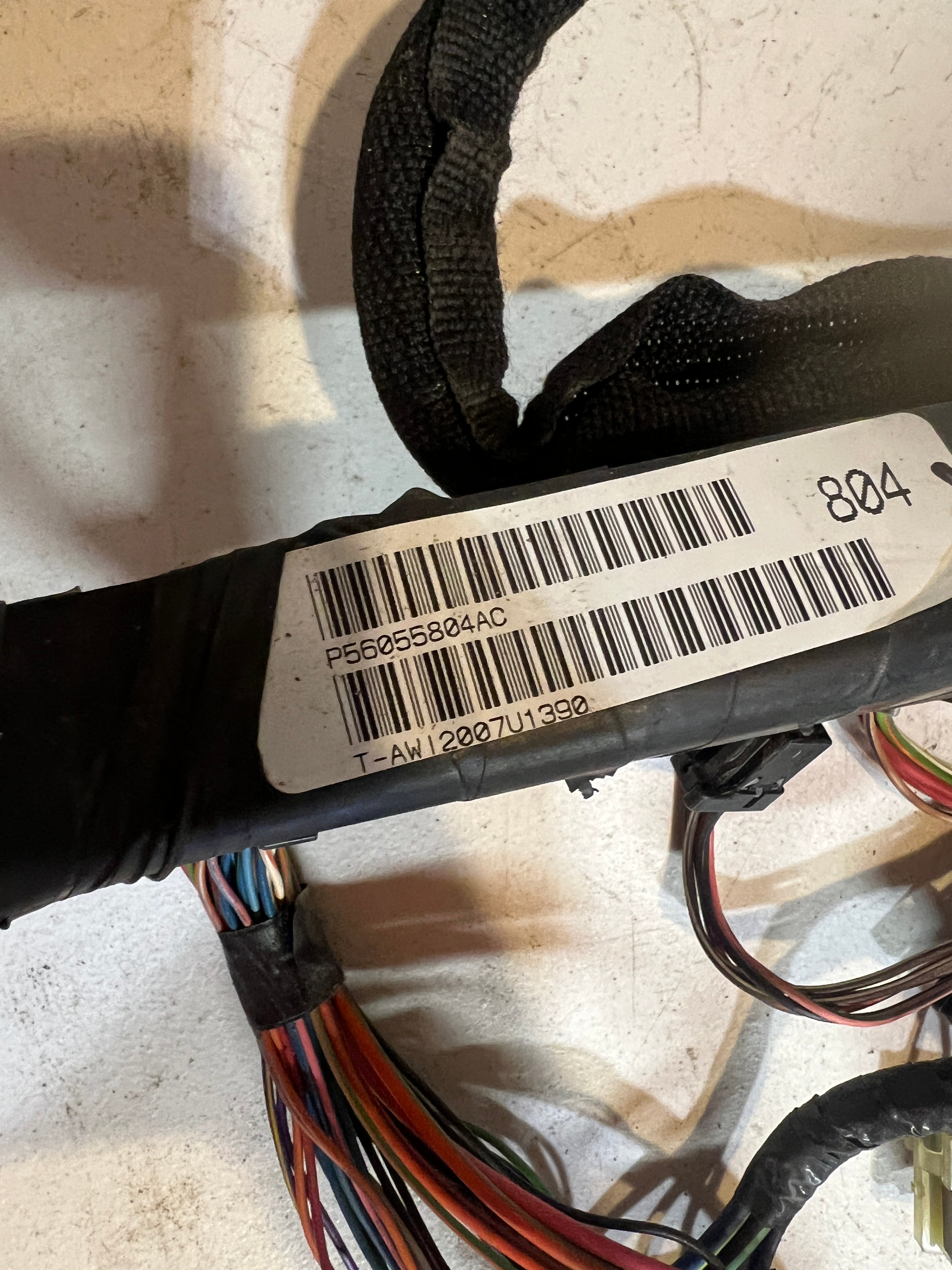 2008-2008 Dodge Ram 2500-5500 5.7L 6.7L Dash Wiring Harness