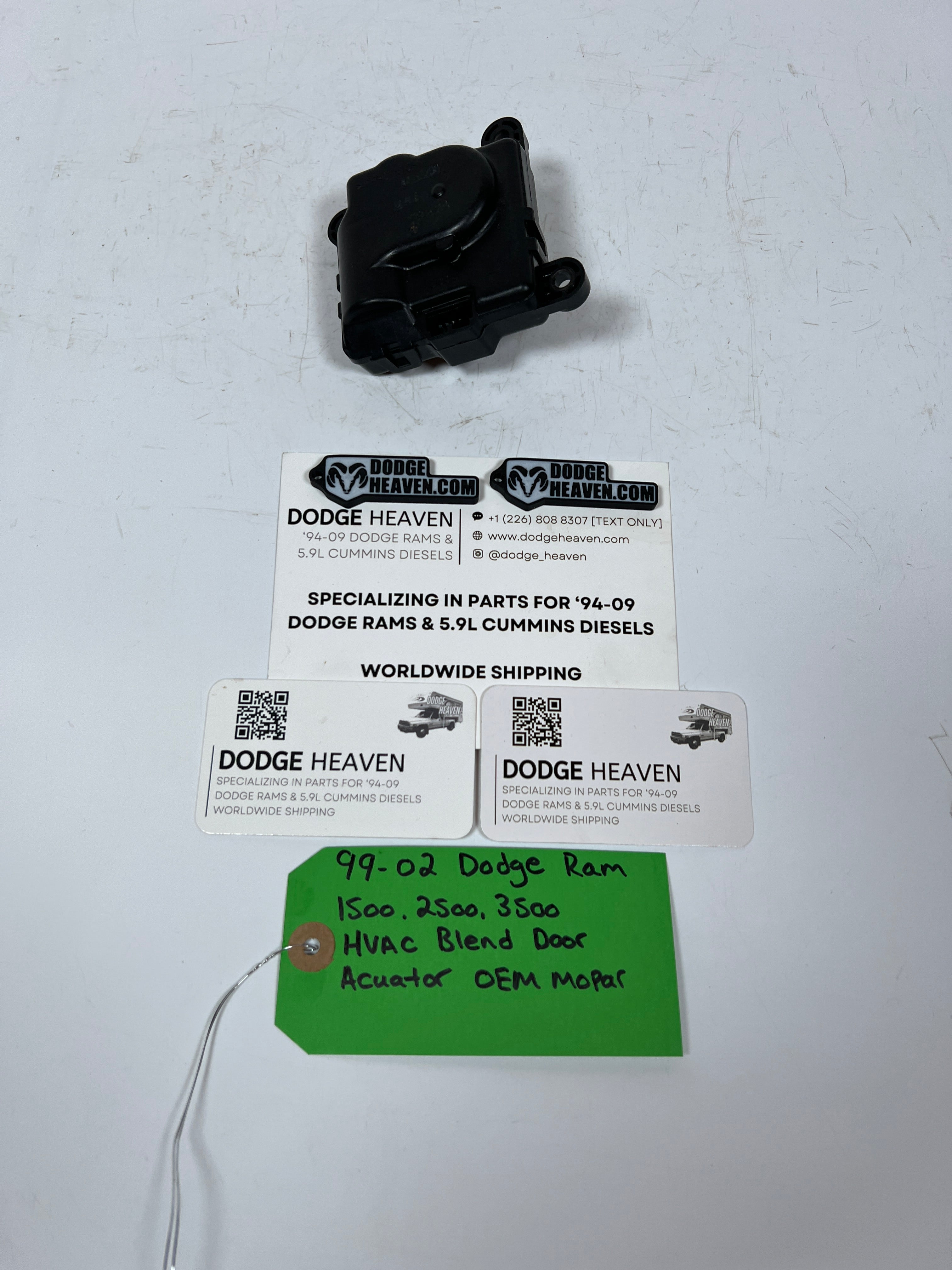 1999-2002 Dodge Ram 1500-3500 HVAC Blend Door Actuator 4-Pin